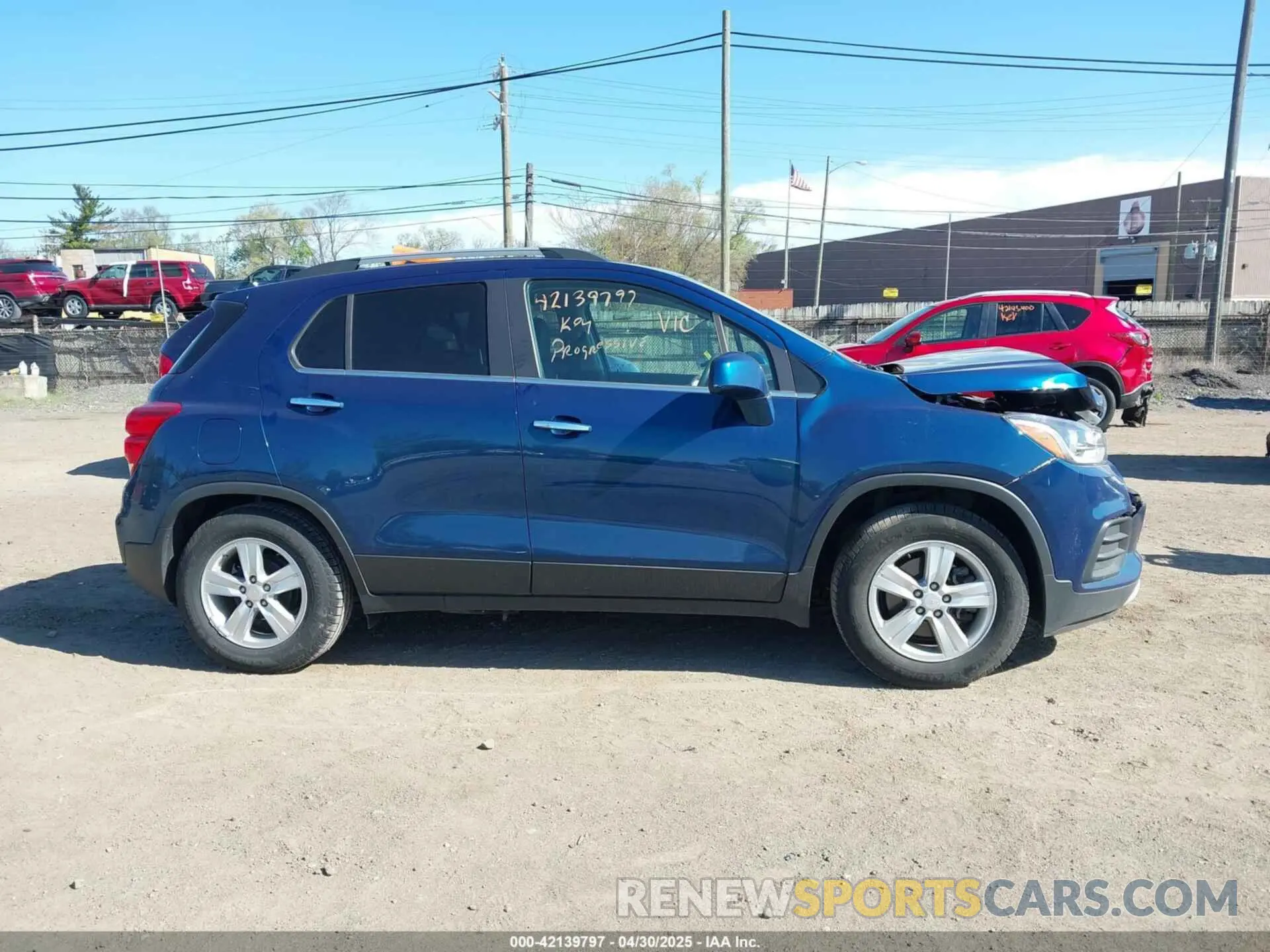 13 Фотография поврежденного автомобиля 3GNCJLSB0LL109700 CHEVROLET TRAX 2020