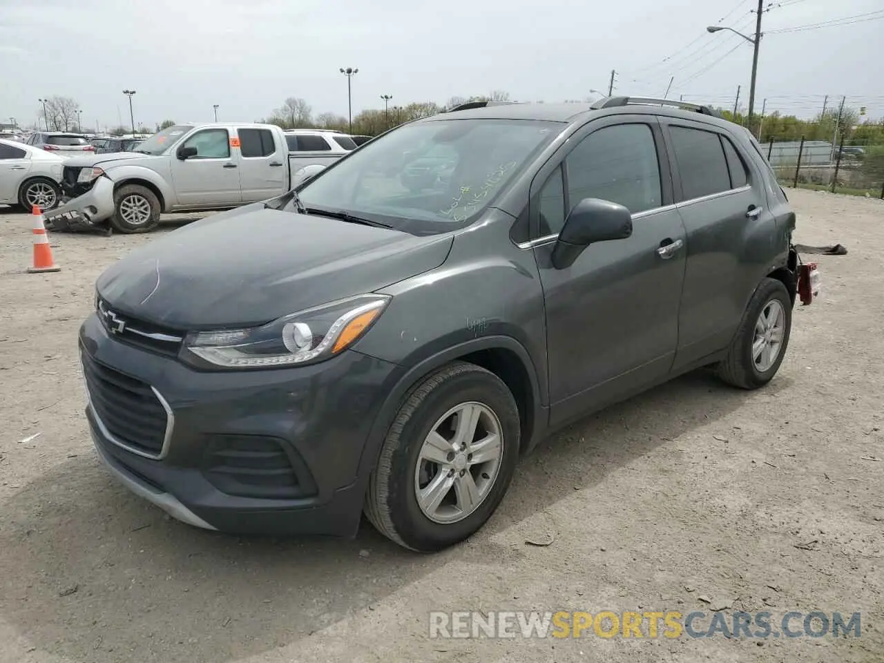 1 Фотография поврежденного автомобиля 3GNCJLSB0LL160615 CHEVROLET TRAX 2020