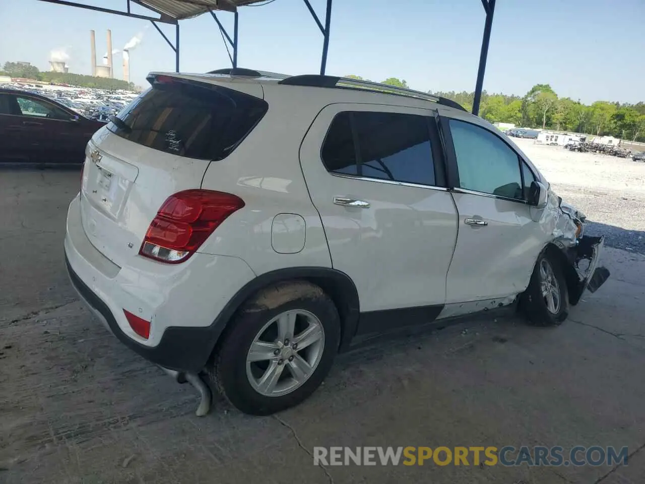 3 Photograph of a damaged car 3GNCJLSB0LL205049 CHEVROLET TRAX 2020