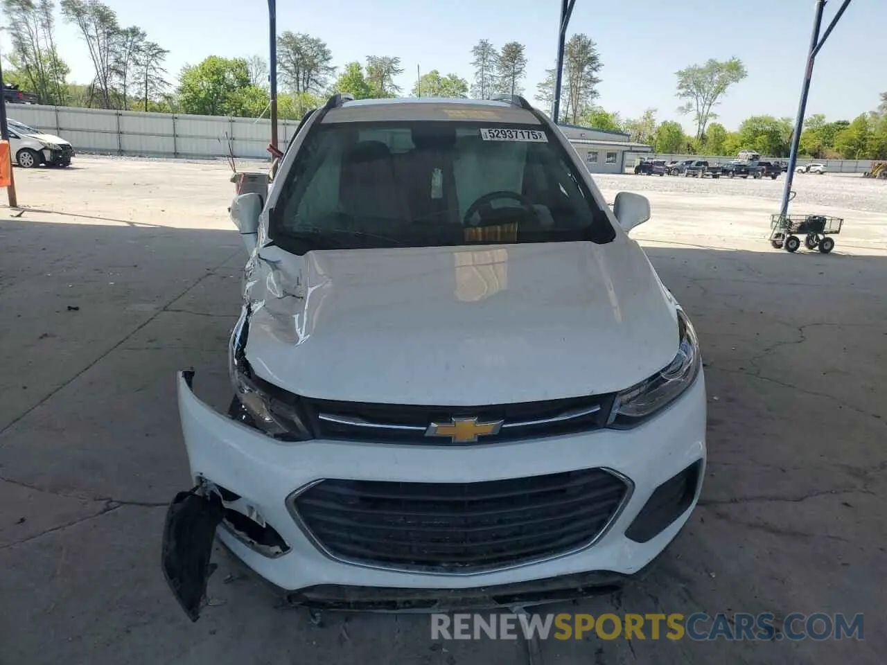 5 Photograph of a damaged car 3GNCJLSB0LL205049 CHEVROLET TRAX 2020