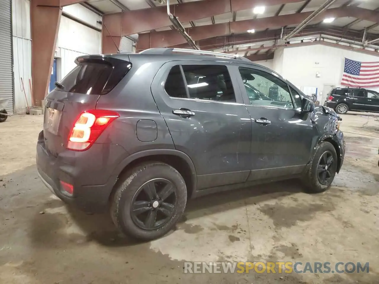 3 Photograph of a damaged car 3GNCJLSB1LL124903 CHEVROLET TRAX 2020