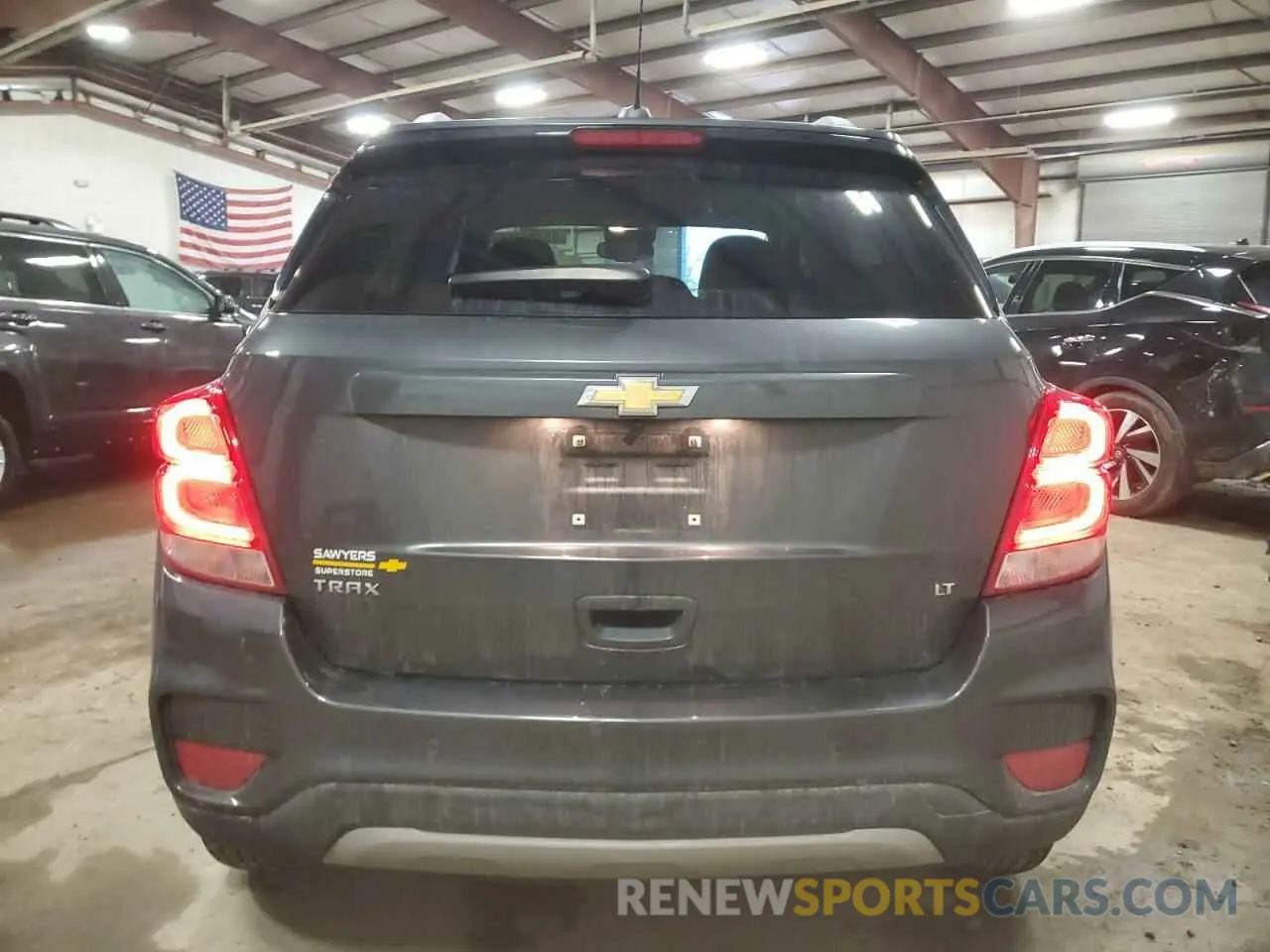 6 Photograph of a damaged car 3GNCJLSB1LL124903 CHEVROLET TRAX 2020