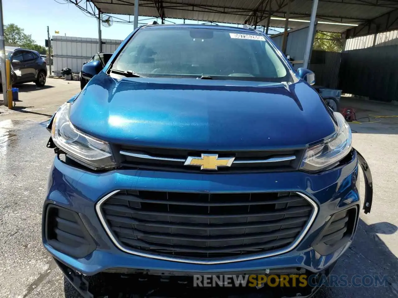 5 Photograph of a damaged car 3GNCJLSB1LL141376 CHEVROLET TRAX 2020