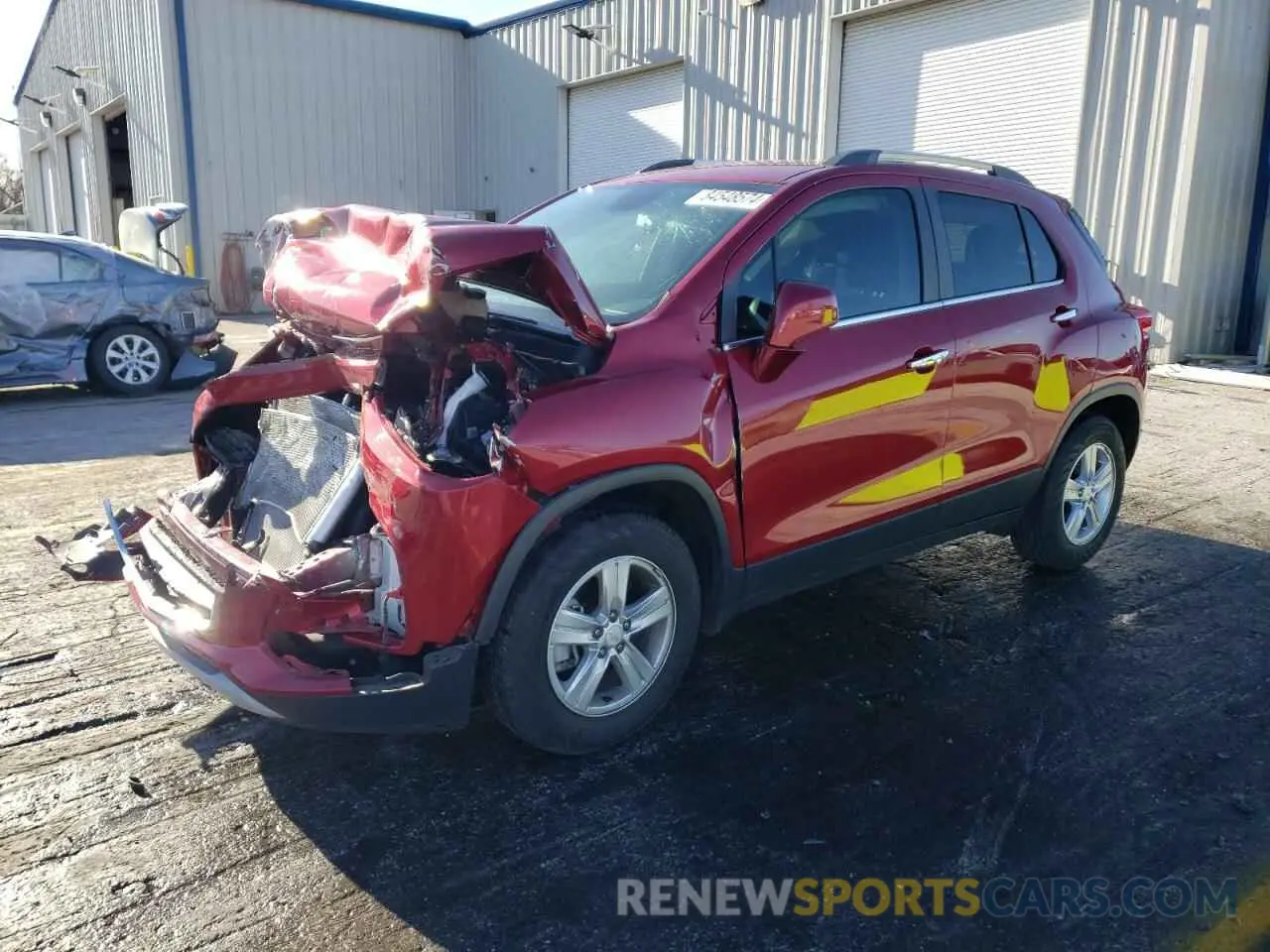 1 Фотография поврежденного автомобиля 3GNCJLSB2LL235816 CHEVROLET TRAX 2020