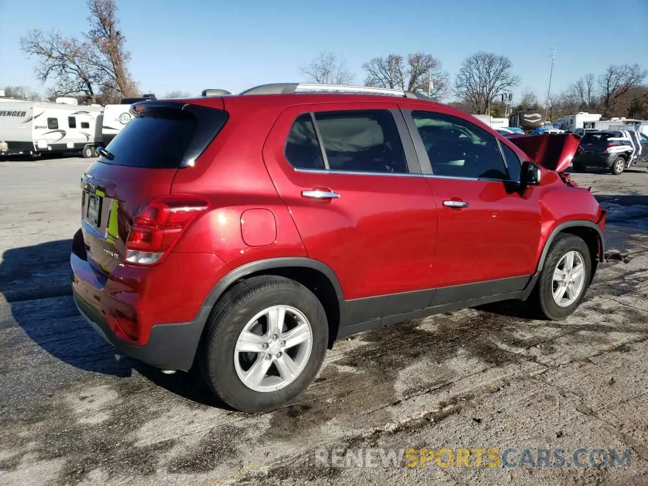 3 Фотография поврежденного автомобиля 3GNCJLSB2LL235816 CHEVROLET TRAX 2020