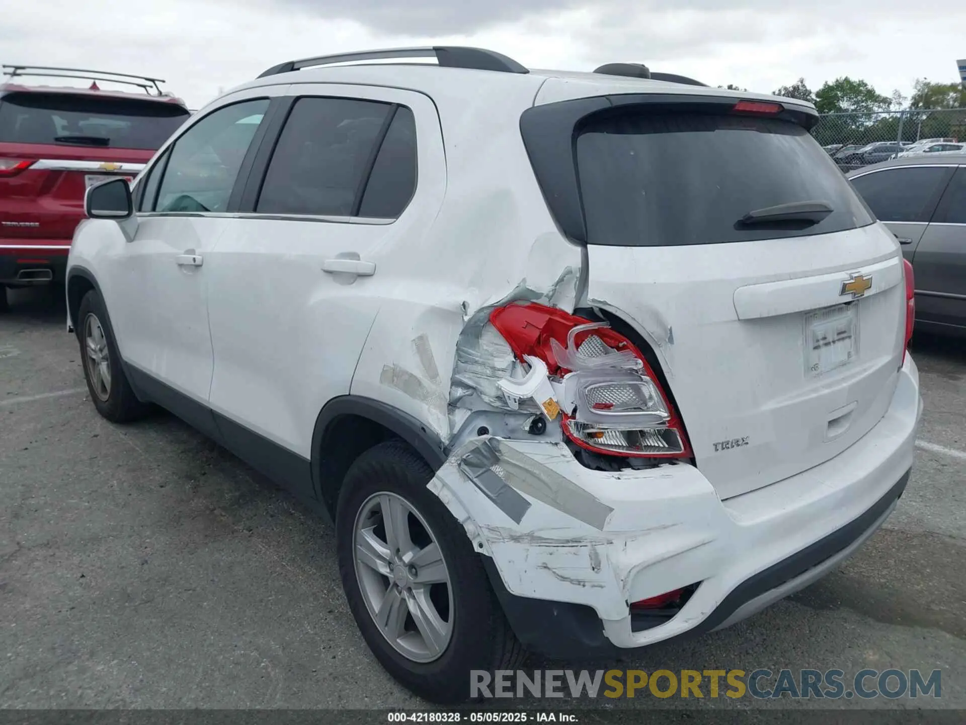 3 Фотография поврежденного автомобиля 3GNCJLSB3LL232259 CHEVROLET TRAX 2020