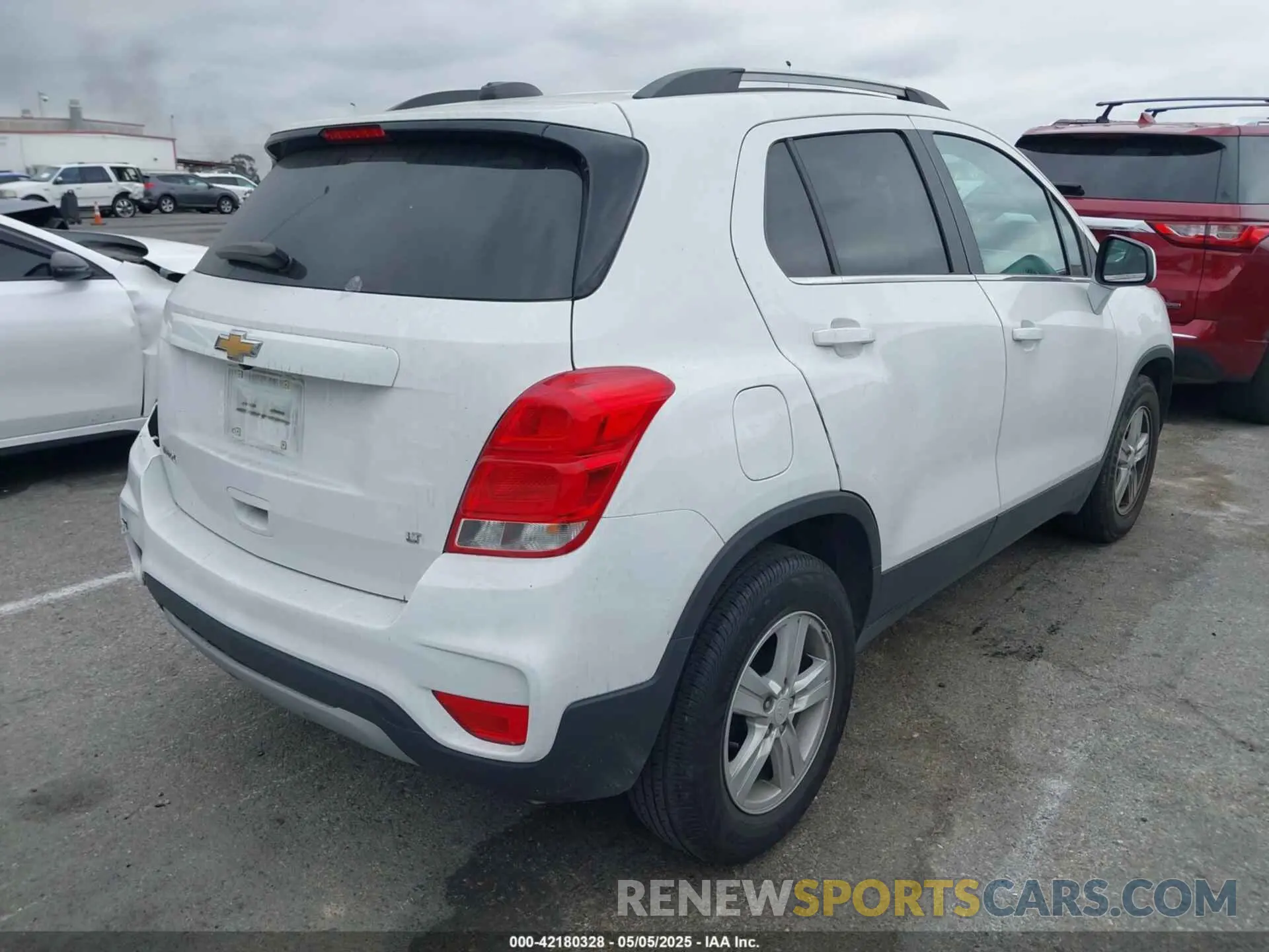 4 Фотография поврежденного автомобиля 3GNCJLSB3LL232259 CHEVROLET TRAX 2020