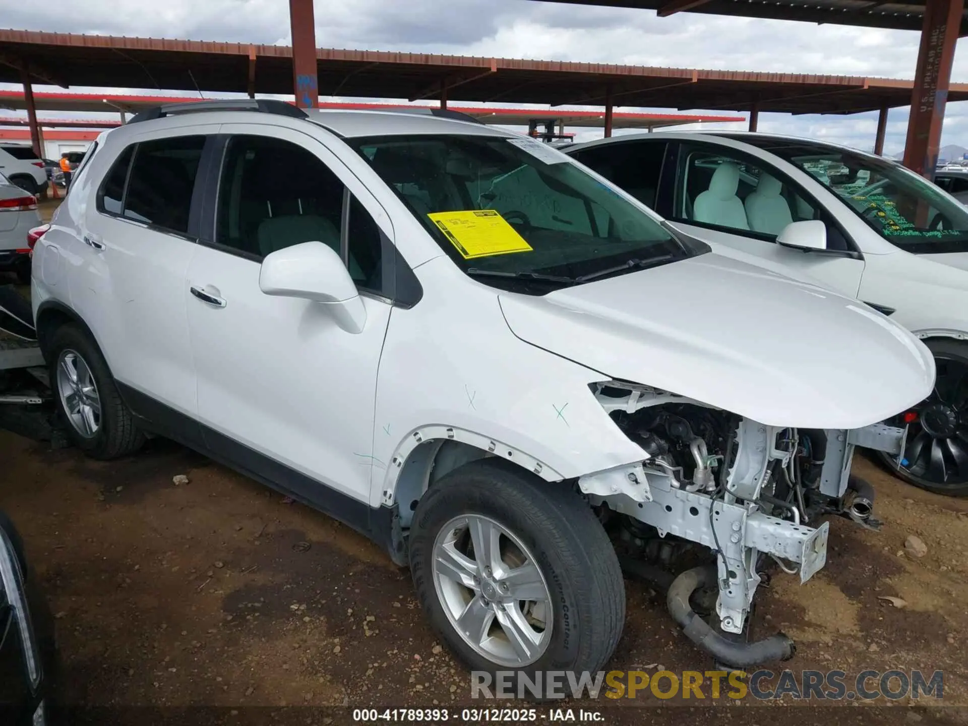 14 Photograph of a damaged car 3GNCJLSB4LL171777 CHEVROLET TRAX 2020