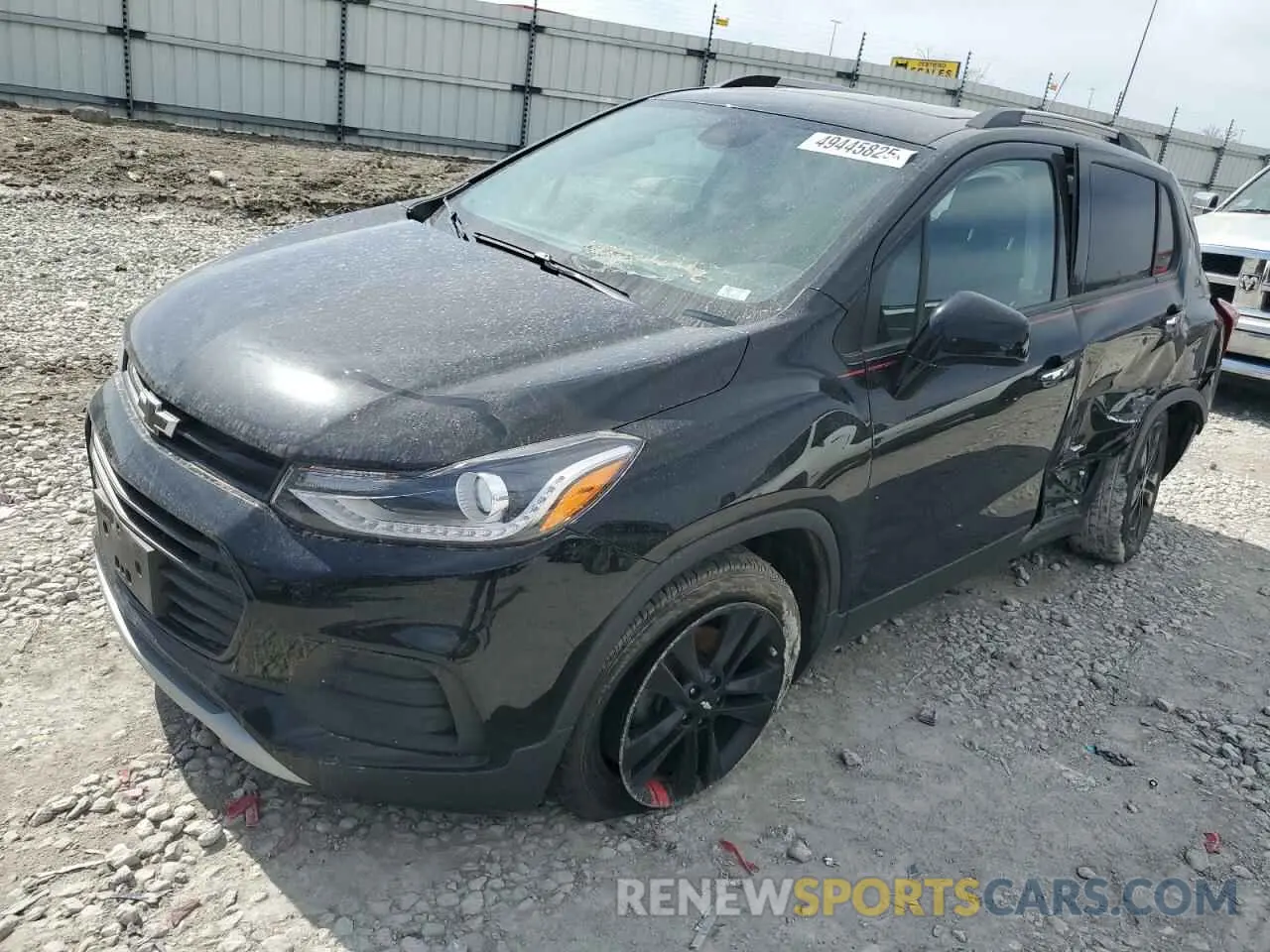 1 Photograph of a damaged car 3GNCJLSB4LL174338 CHEVROLET TRAX 2020