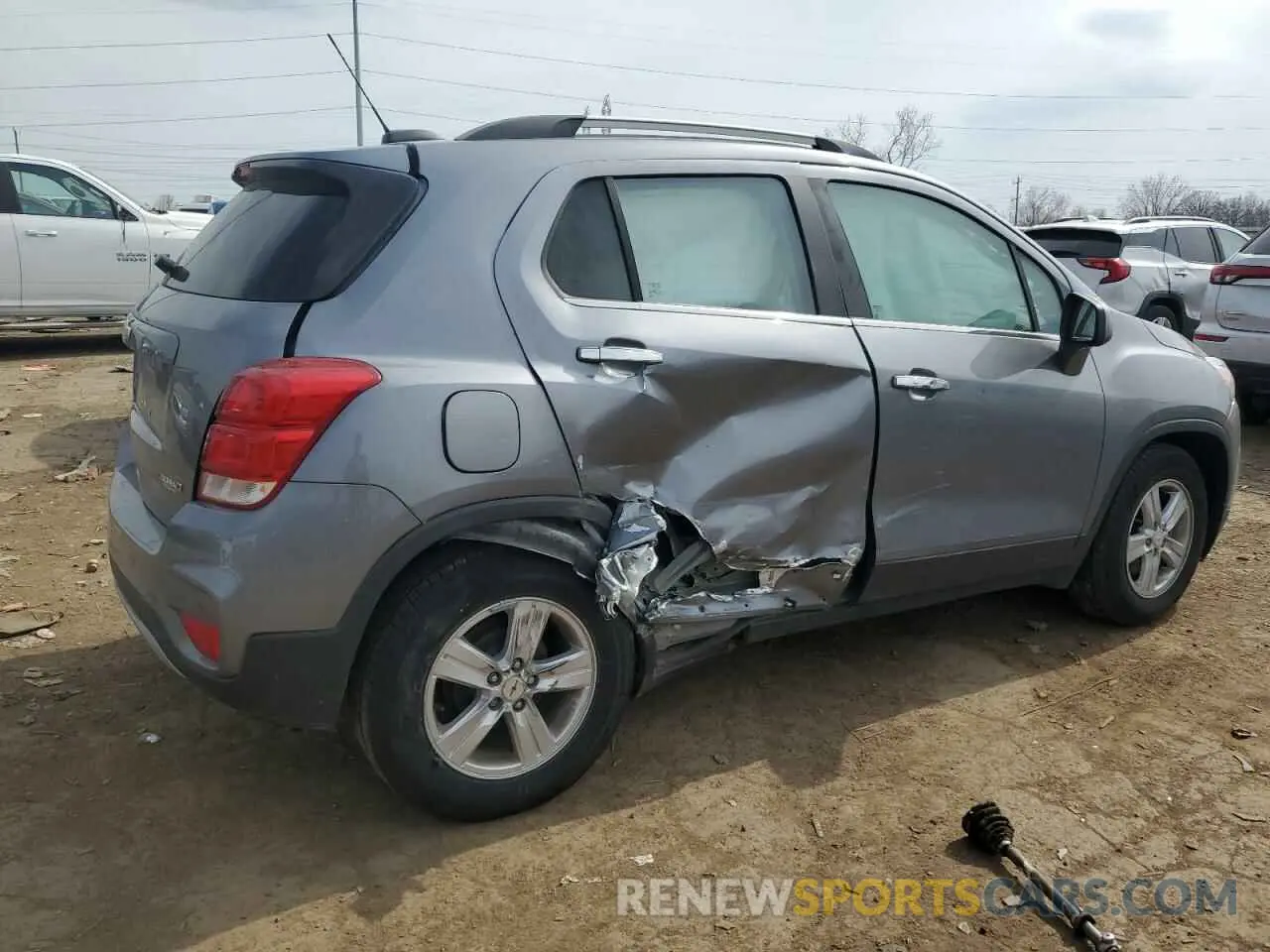 3 Photograph of a damaged car 3GNCJLSB4LL251497 CHEVROLET TRAX 2020