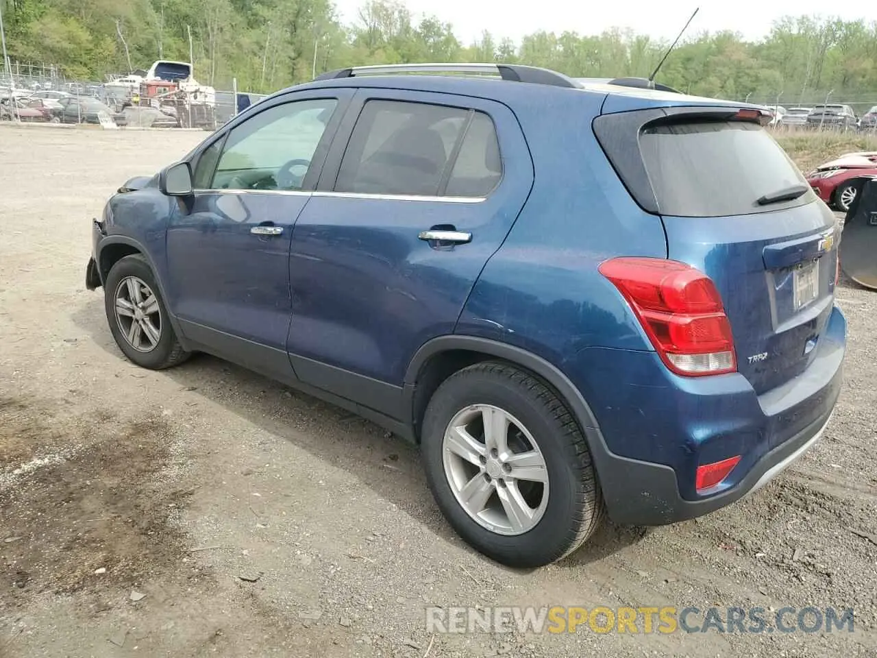 2 Photograph of a damaged car 3GNCJLSB4LL317899 CHEVROLET TRAX 2020
