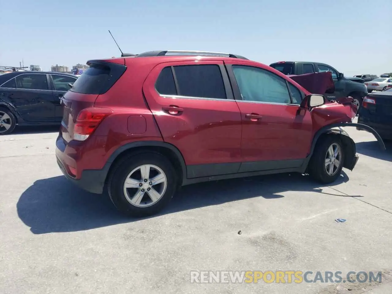 3 Photograph of a damaged car 3GNCJLSB5LL200039 CHEVROLET TRAX 2020