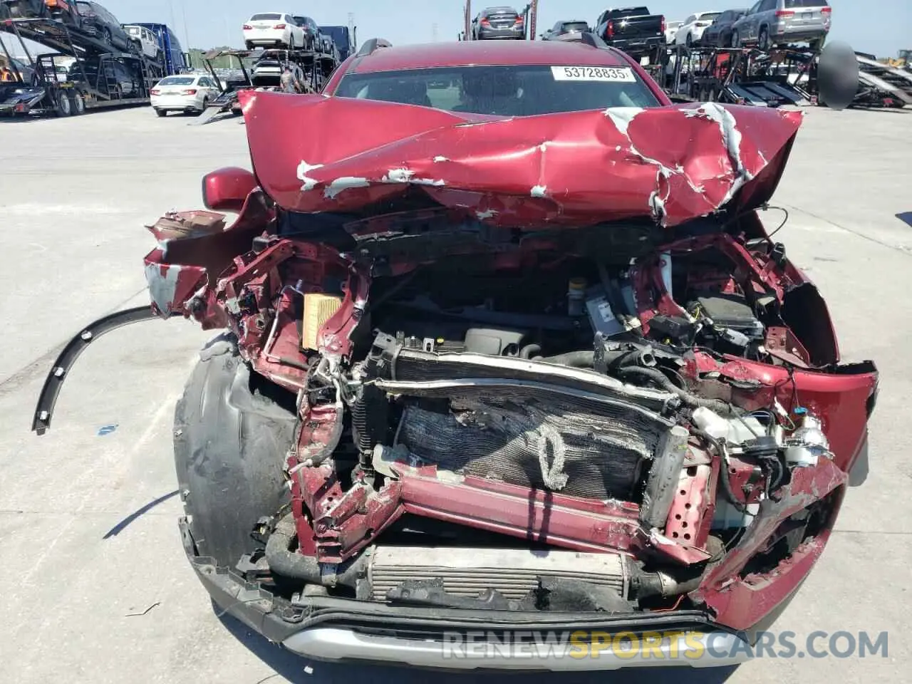 5 Photograph of a damaged car 3GNCJLSB5LL200039 CHEVROLET TRAX 2020