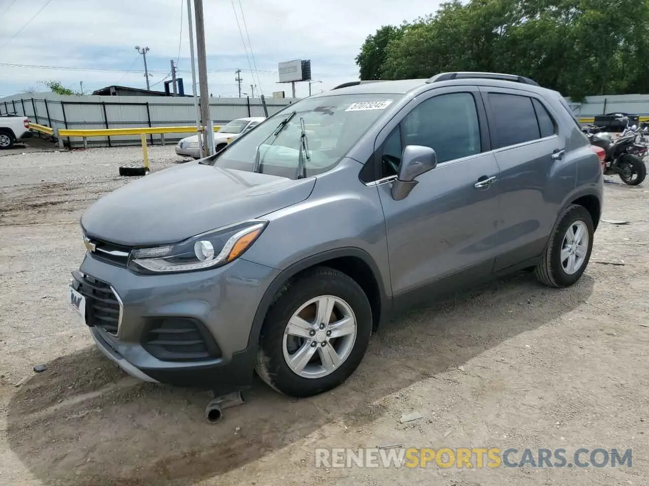 1 Фотография поврежденного автомобиля 3GNCJLSB5LL290633 CHEVROLET TRAX 2020