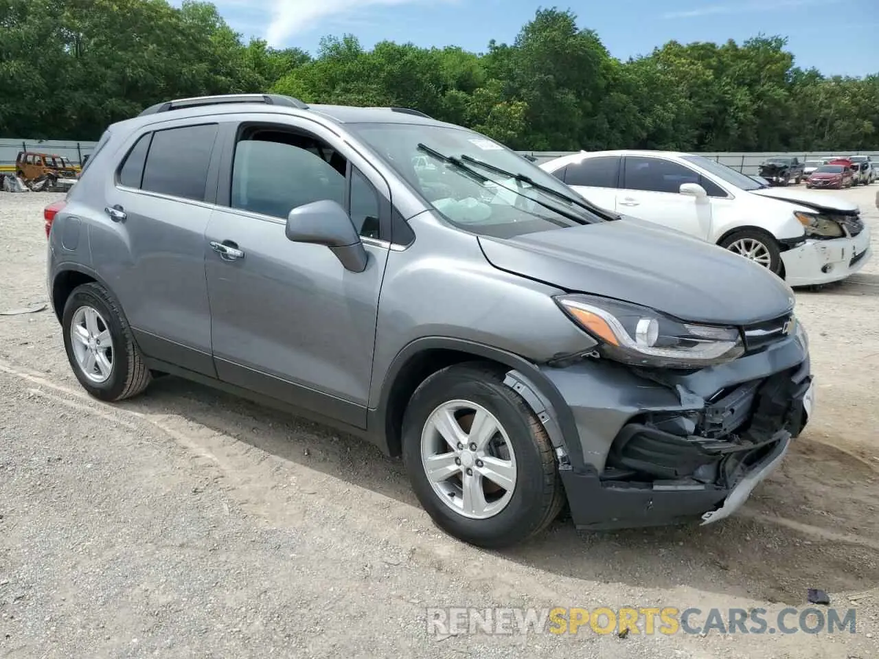 4 Фотография поврежденного автомобиля 3GNCJLSB5LL290633 CHEVROLET TRAX 2020