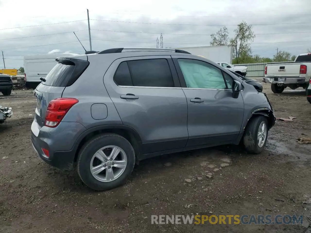 3 Photograph of a damaged car 3GNCJLSB5LL319970 CHEVROLET TRAX 2020