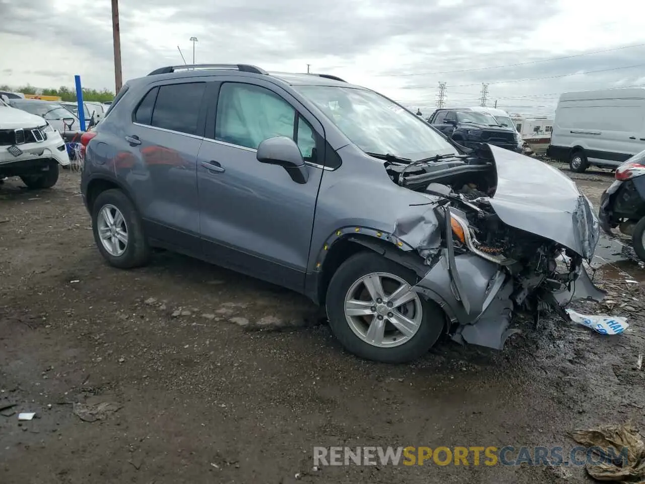 4 Photograph of a damaged car 3GNCJLSB5LL319970 CHEVROLET TRAX 2020