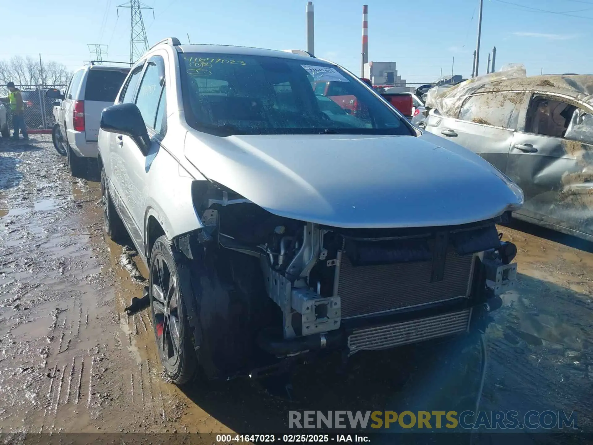 1 Фотография поврежденного автомобиля 3GNCJLSB5LL320665 CHEVROLET TRAX 2020
