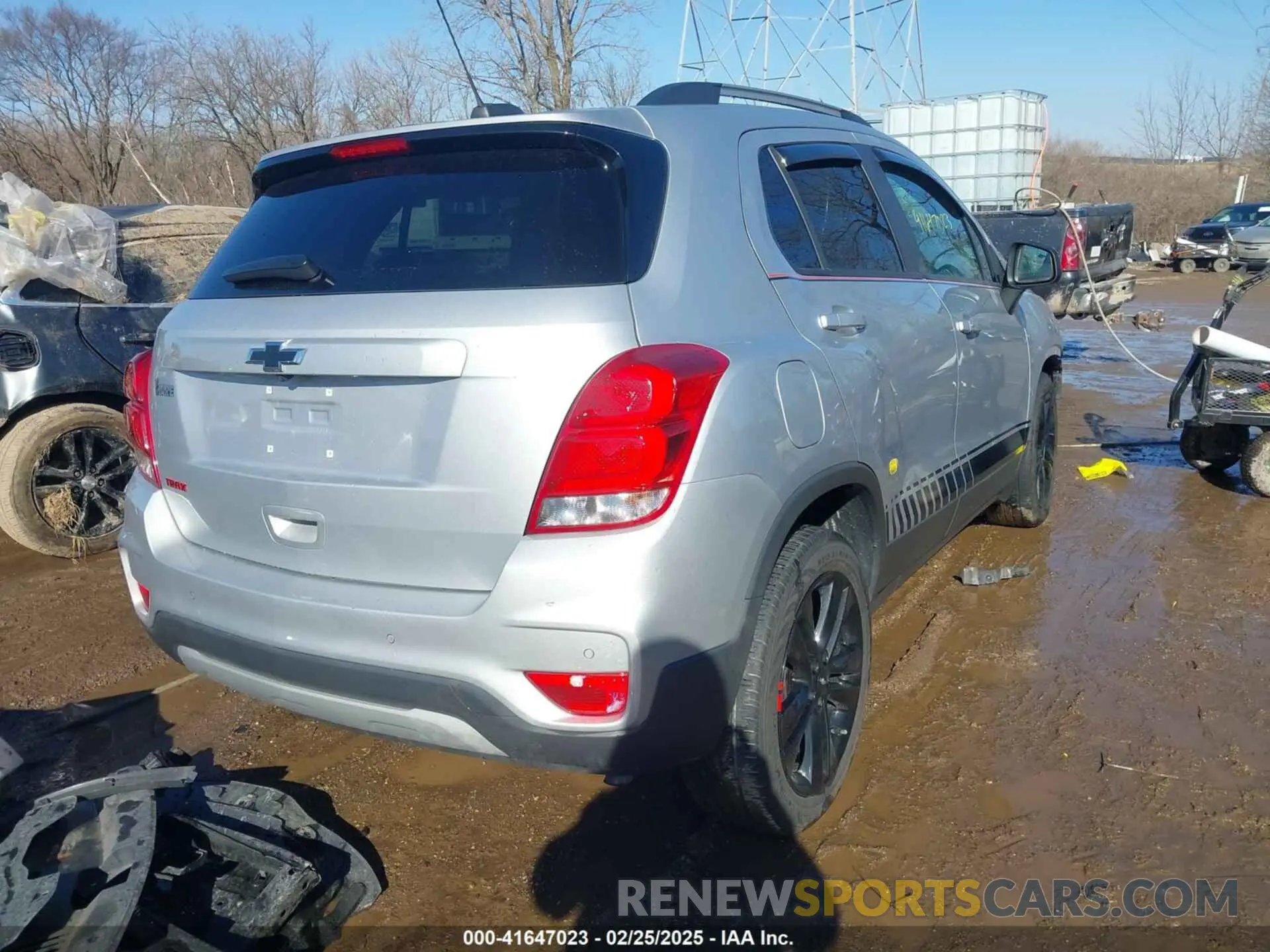 4 Фотография поврежденного автомобиля 3GNCJLSB5LL320665 CHEVROLET TRAX 2020