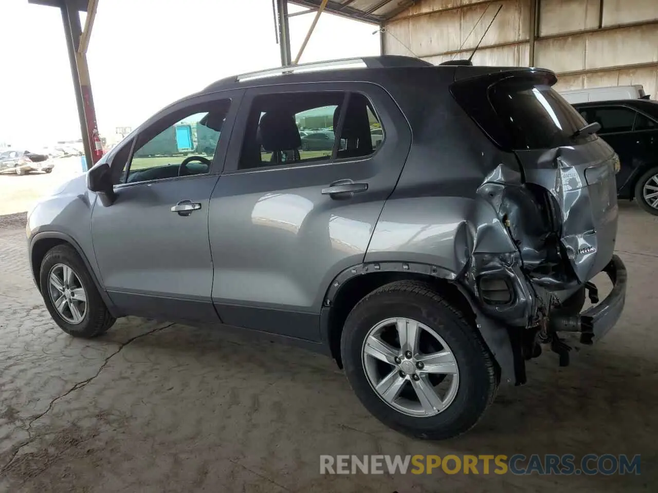 2 Photograph of a damaged car 3GNCJLSB7LL252711 CHEVROLET TRAX 2020