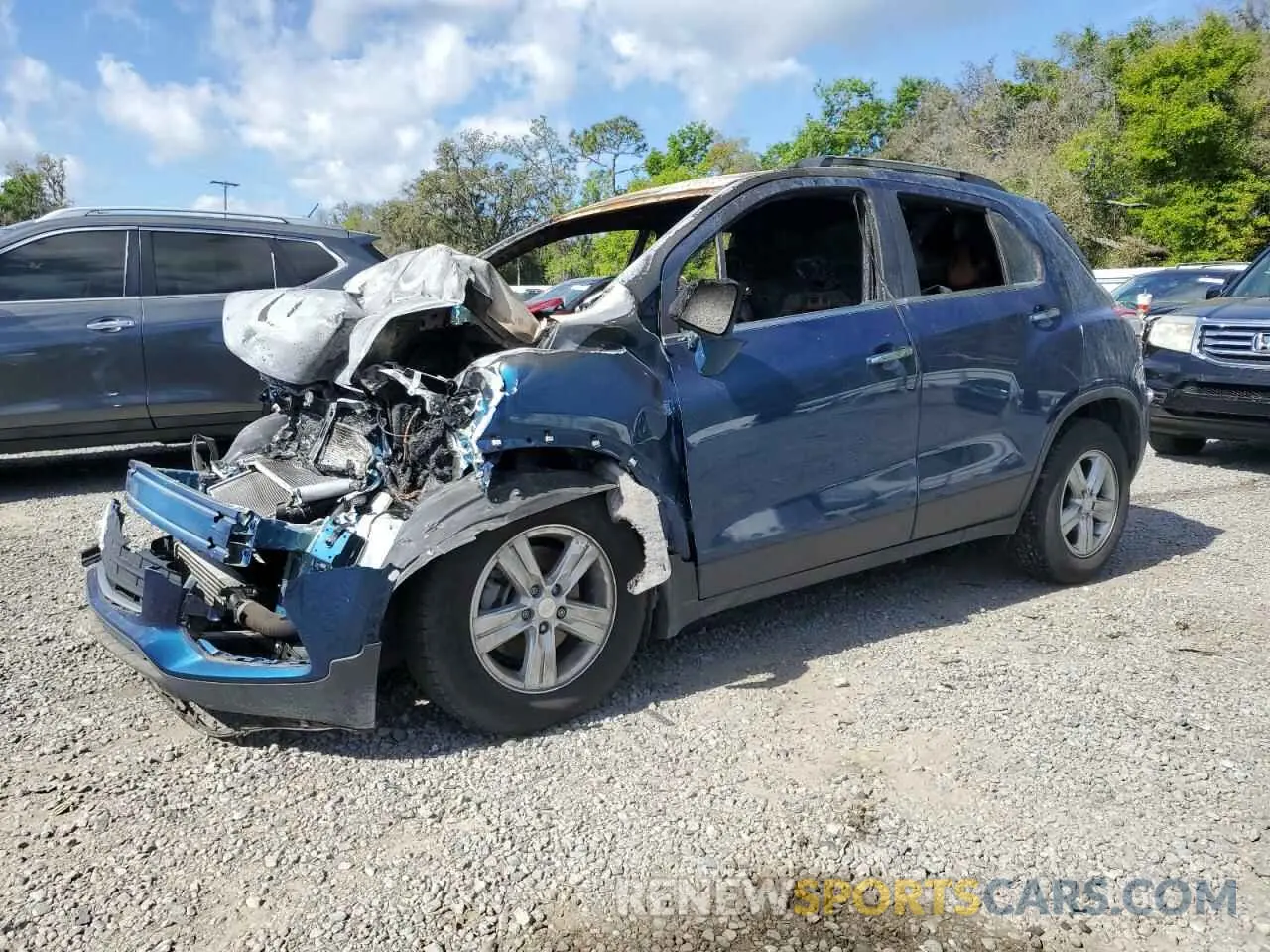 1 Фотография поврежденного автомобиля 3GNCJLSB7LL319128 CHEVROLET TRAX 2020