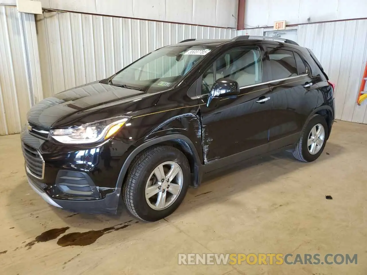 1 Photograph of a damaged car 3GNCJLSB8LL225095 CHEVROLET TRAX 2020