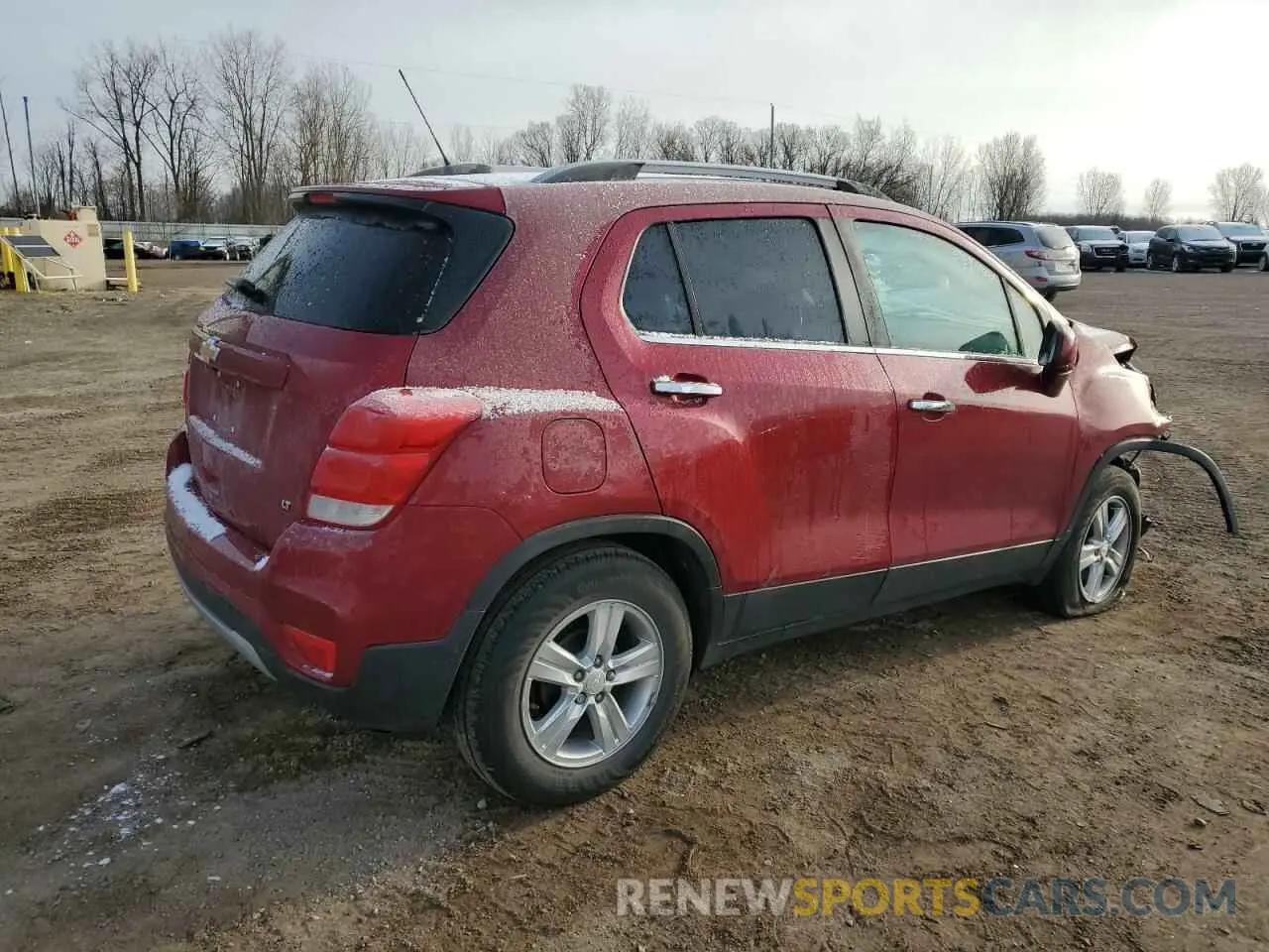 3 Фотография поврежденного автомобиля 3GNCJLSB8LL254659 CHEVROLET TRAX 2020
