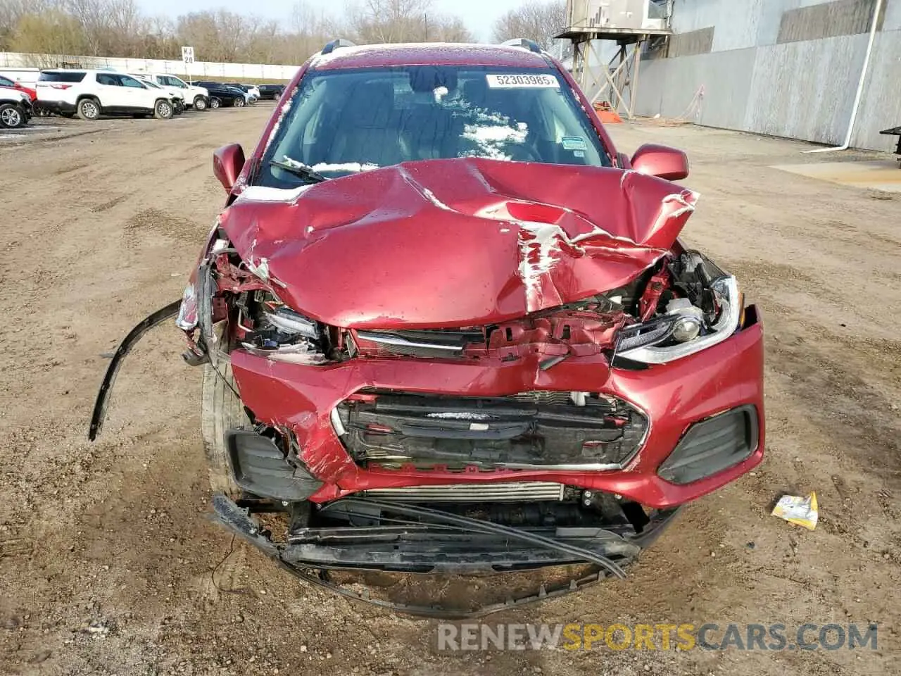 5 Фотография поврежденного автомобиля 3GNCJLSB8LL254659 CHEVROLET TRAX 2020