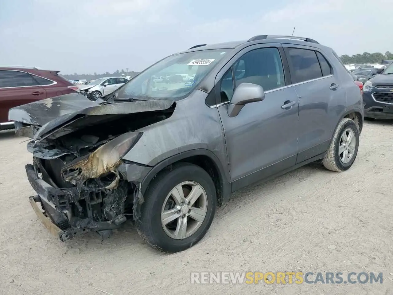 1 Photograph of a damaged car 3GNCJLSB8LL261658 CHEVROLET TRAX 2020