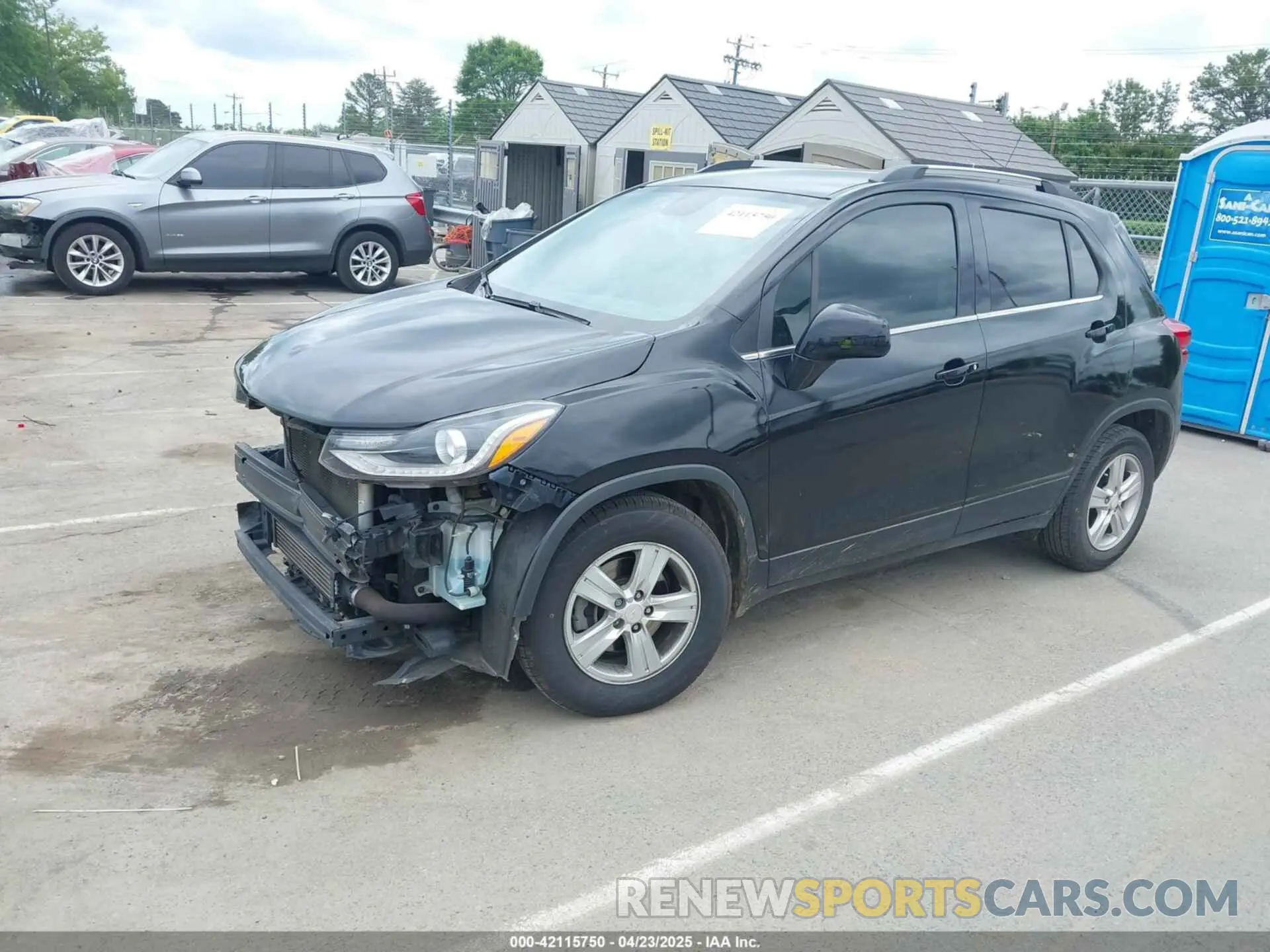 2 Фотография поврежденного автомобиля 3GNCJLSB8LL333975 CHEVROLET TRAX 2020