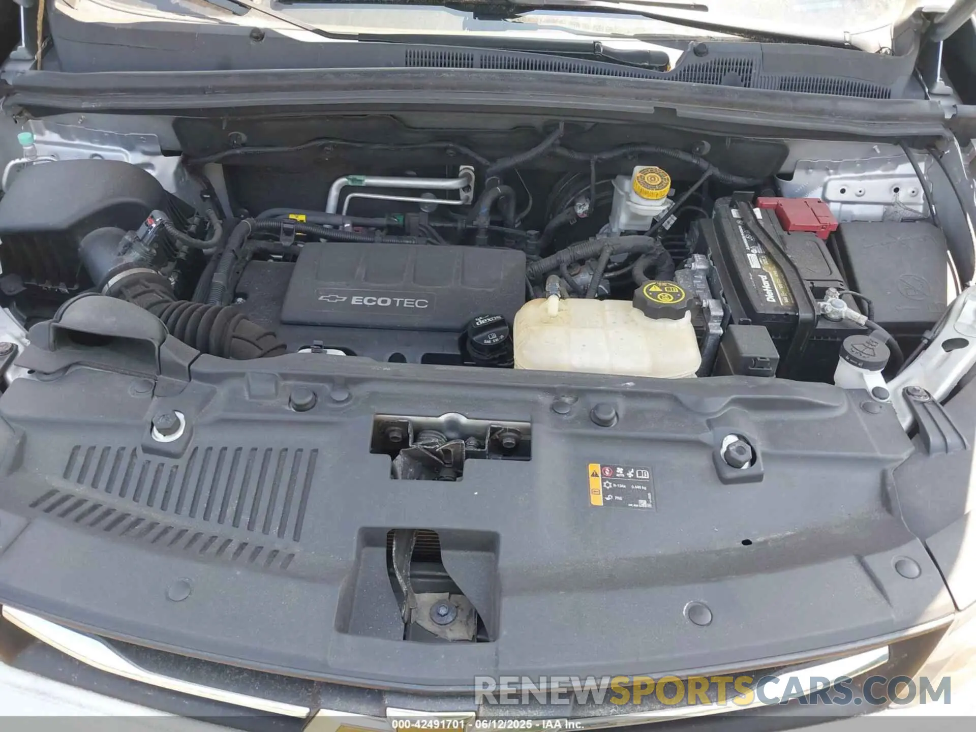 10 Photograph of a damaged car 3GNCJLSB9LL221430 CHEVROLET TRAX 2020