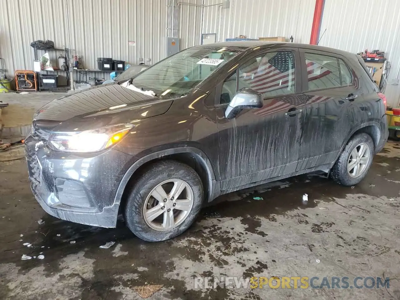 1 Photograph of a damaged car 3GNCJNSB0LL214412 CHEVROLET TRAX 2020