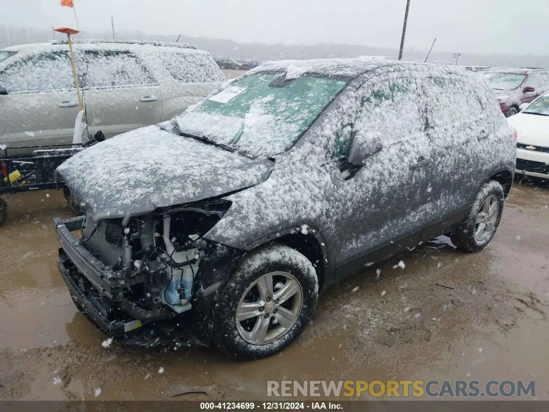 2 Фотография поврежденного автомобиля 3GNCJNSB0LL314882 CHEVROLET TRAX 2020