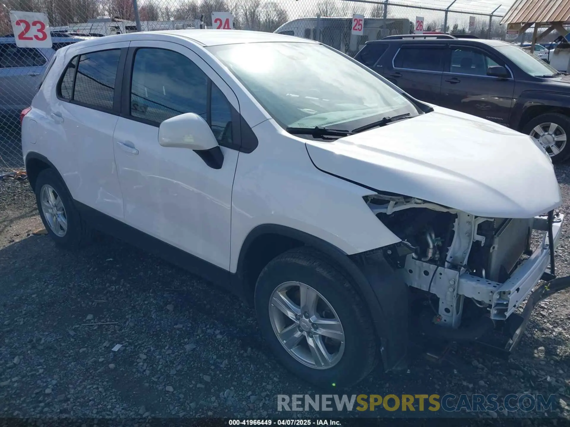 1 Фотография поврежденного автомобиля 3GNCJNSB2LL156965 CHEVROLET TRAX 2020