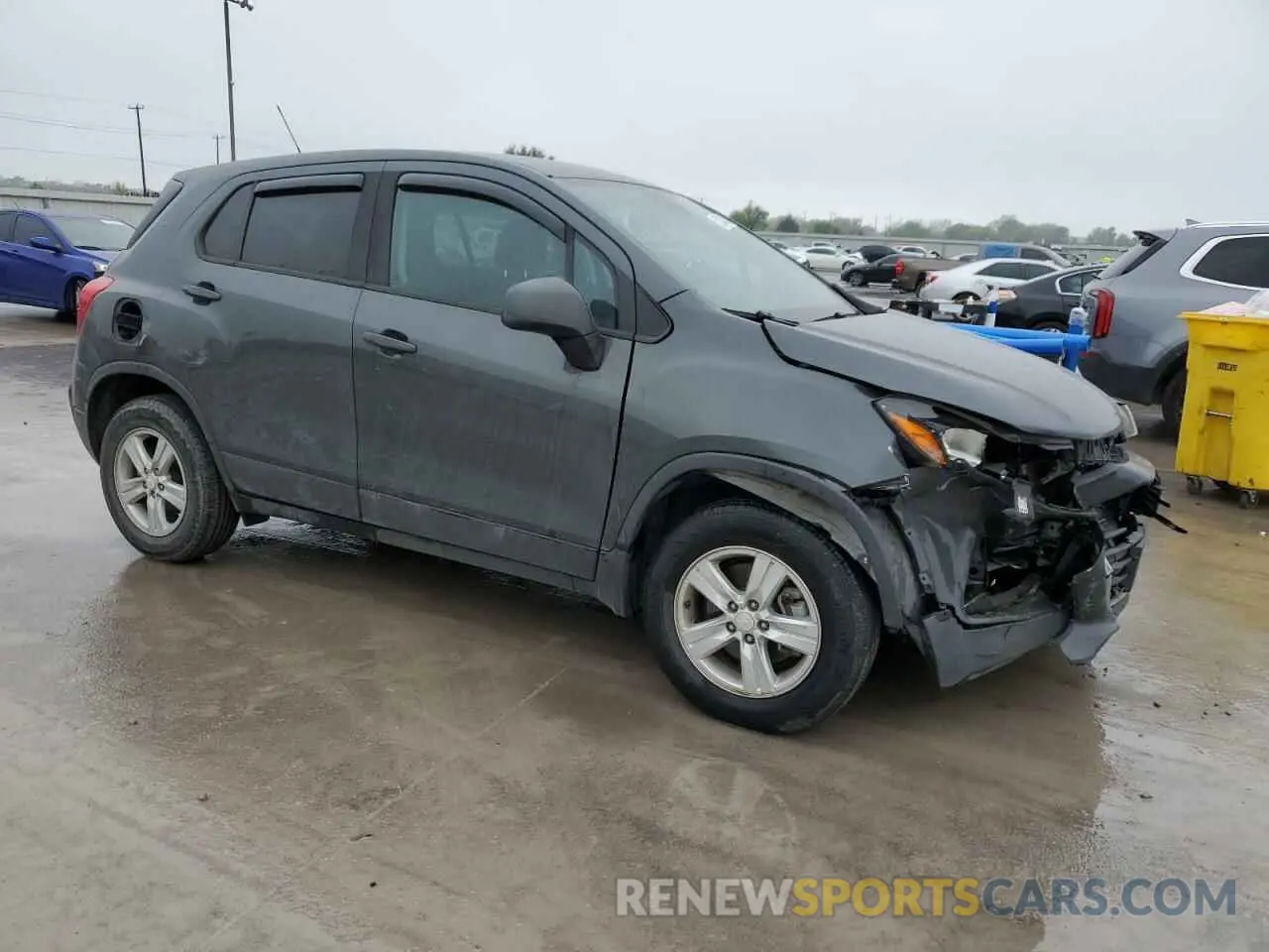 4 Фотография поврежденного автомобиля 3GNCJNSB3LL168980 CHEVROLET TRAX 2020
