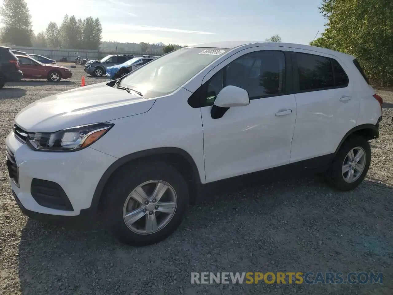 1 Photograph of a damaged car 3GNCJNSB5LL298453 CHEVROLET TRAX 2020