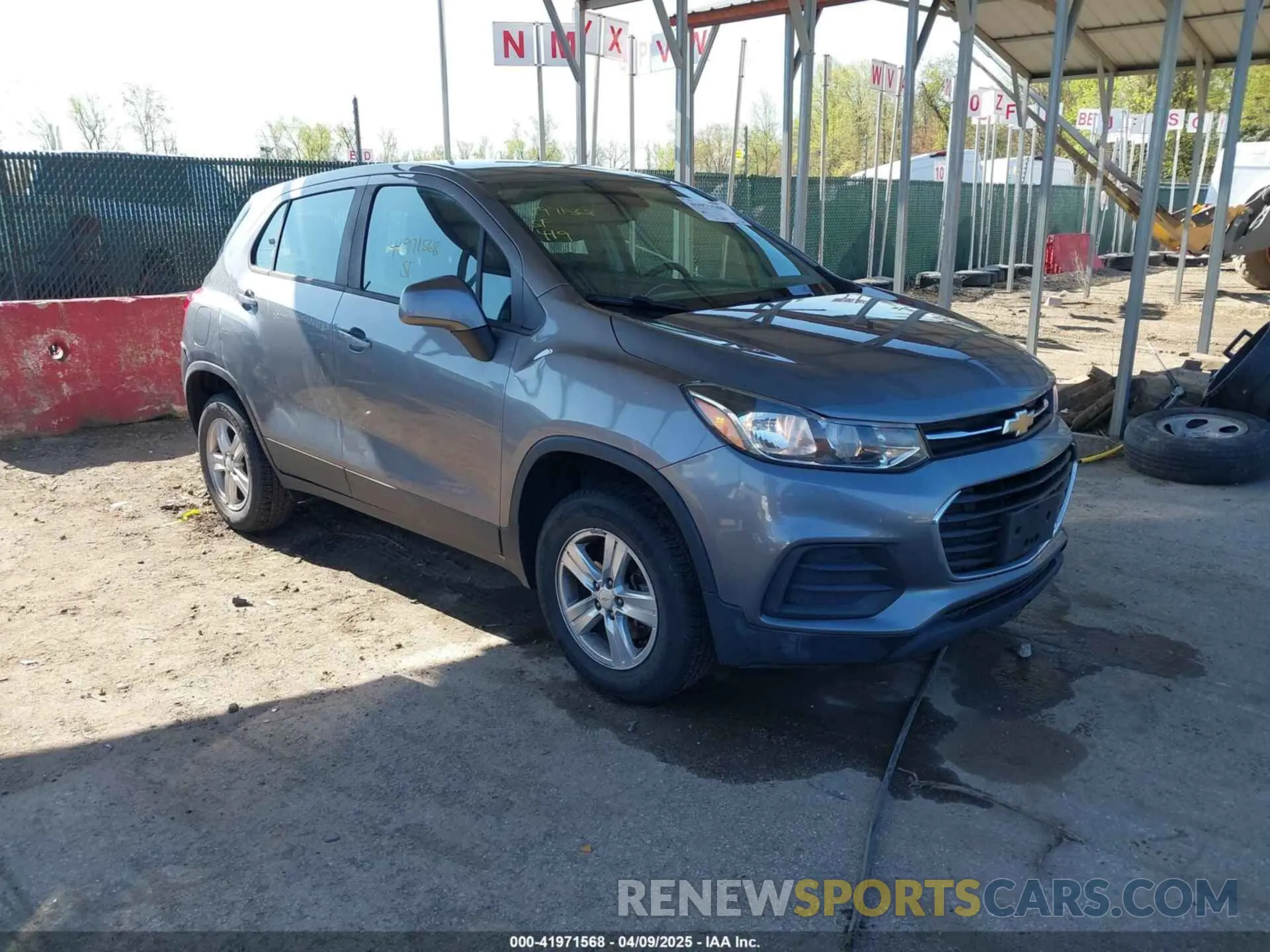 1 Фотография поврежденного автомобиля 3GNCJNSB6LL276347 CHEVROLET TRAX 2020
