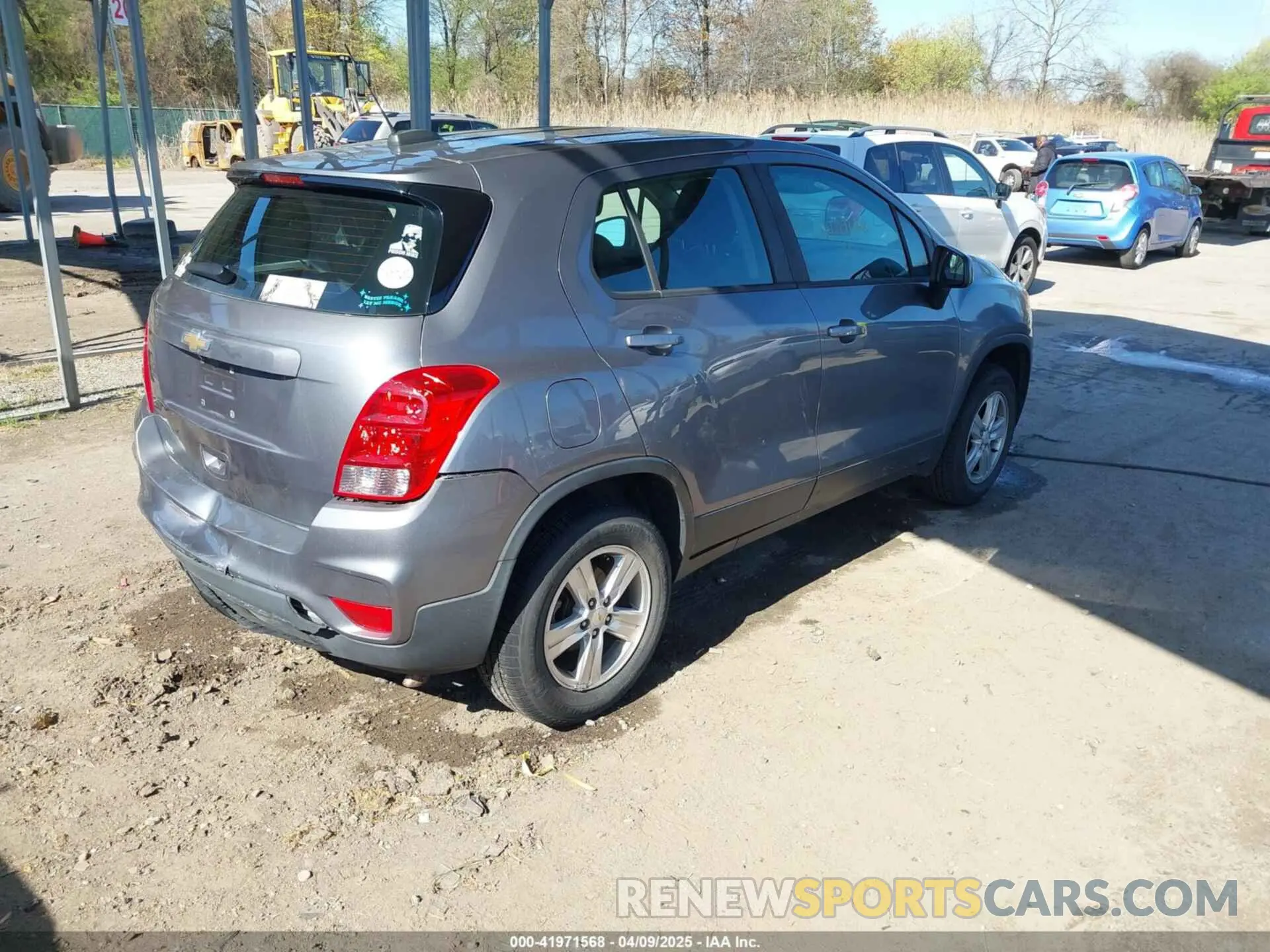 4 Фотография поврежденного автомобиля 3GNCJNSB6LL276347 CHEVROLET TRAX 2020
