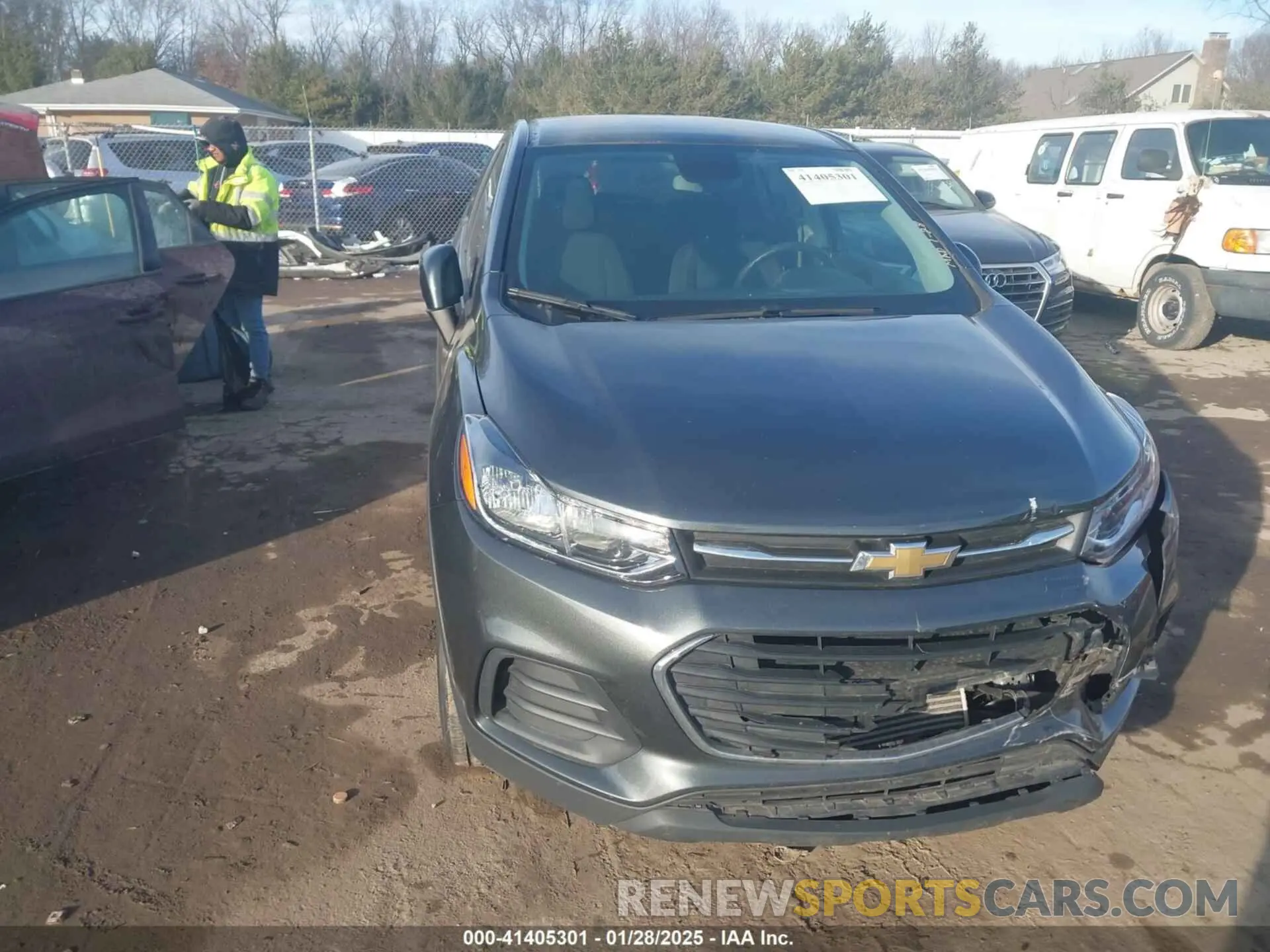 1 Photograph of a damaged car 3GNCJNSB7LL128580 CHEVROLET TRAX 2020