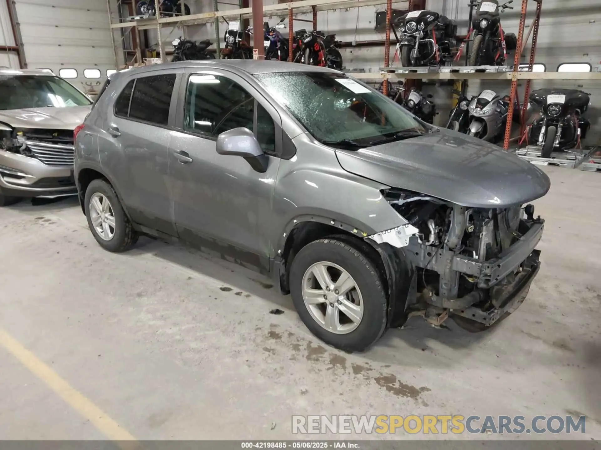 1 Photograph of a damaged car 3GNCJNSB8LL183510 CHEVROLET TRAX 2020