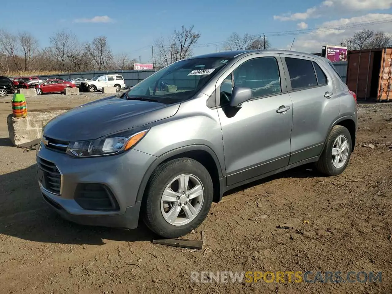 1 Photograph of a damaged car 3GNCJNSB9LL134302 CHEVROLET TRAX 2020