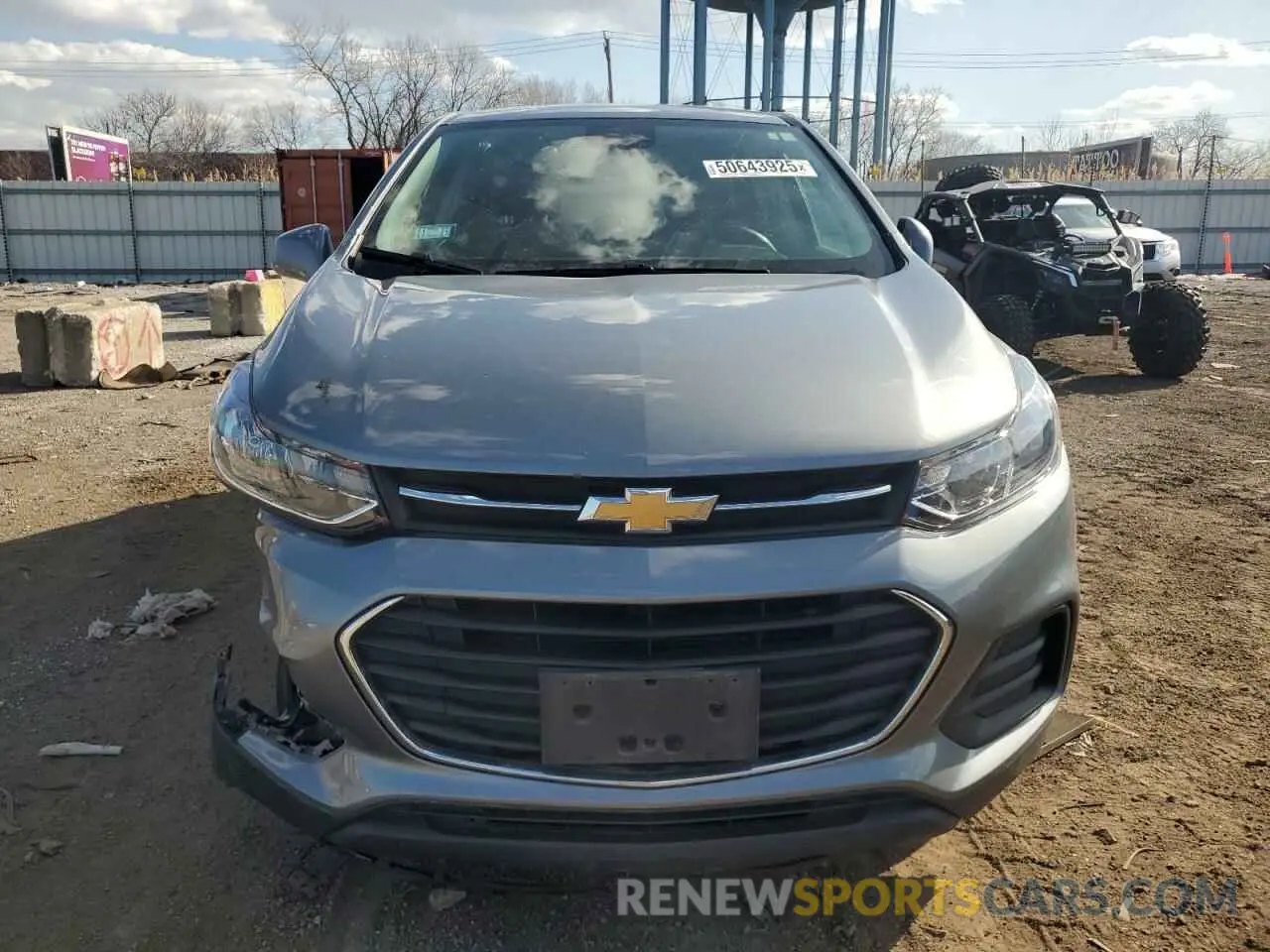 5 Photograph of a damaged car 3GNCJNSB9LL134302 CHEVROLET TRAX 2020