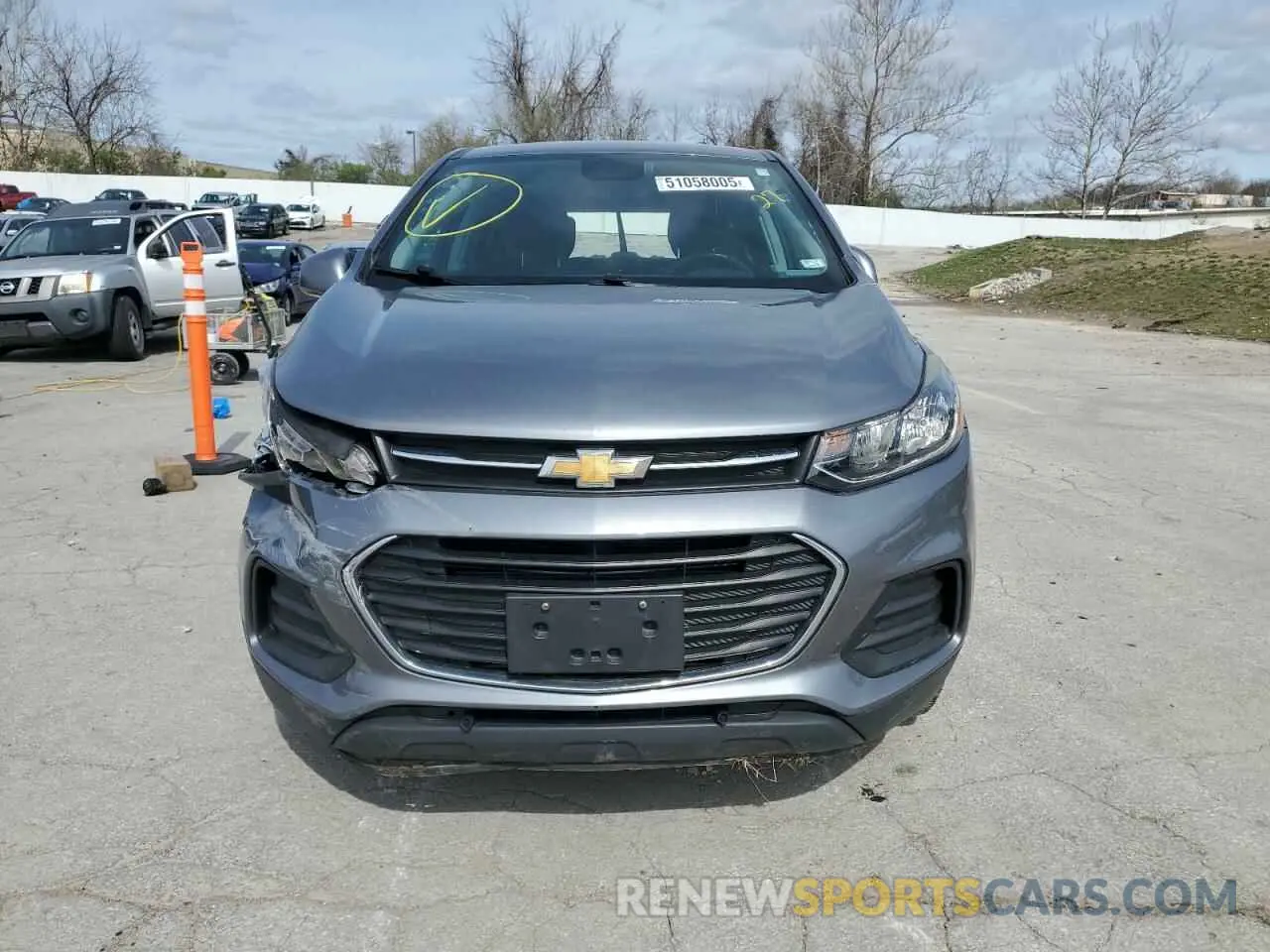 5 Photograph of a damaged car 3GNCJNSB9LL164044 CHEVROLET TRAX 2020