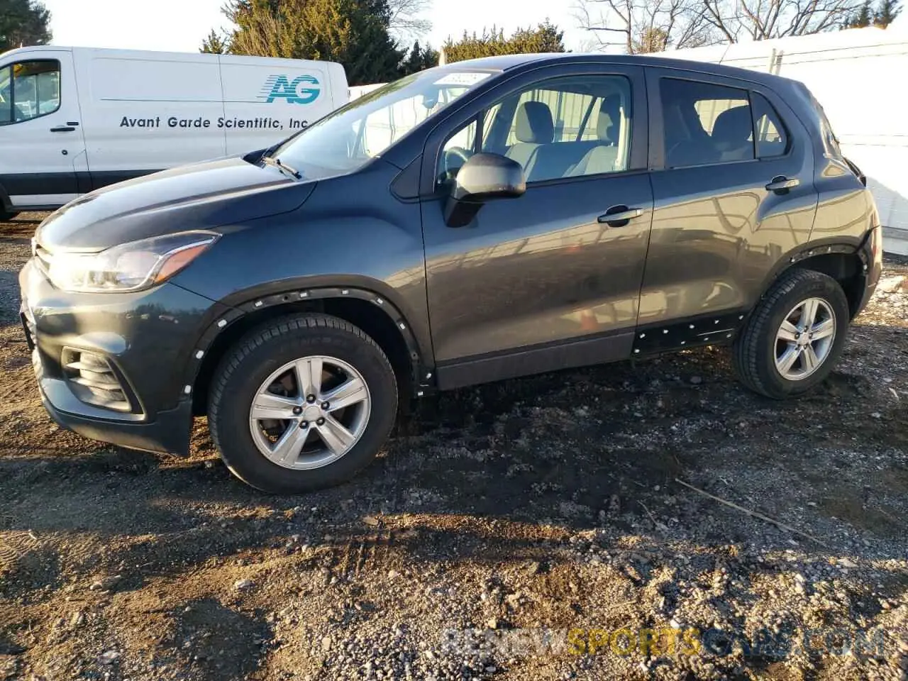 1 Photograph of a damaged car 3GNCJNSBXLL156065 CHEVROLET TRAX 2020