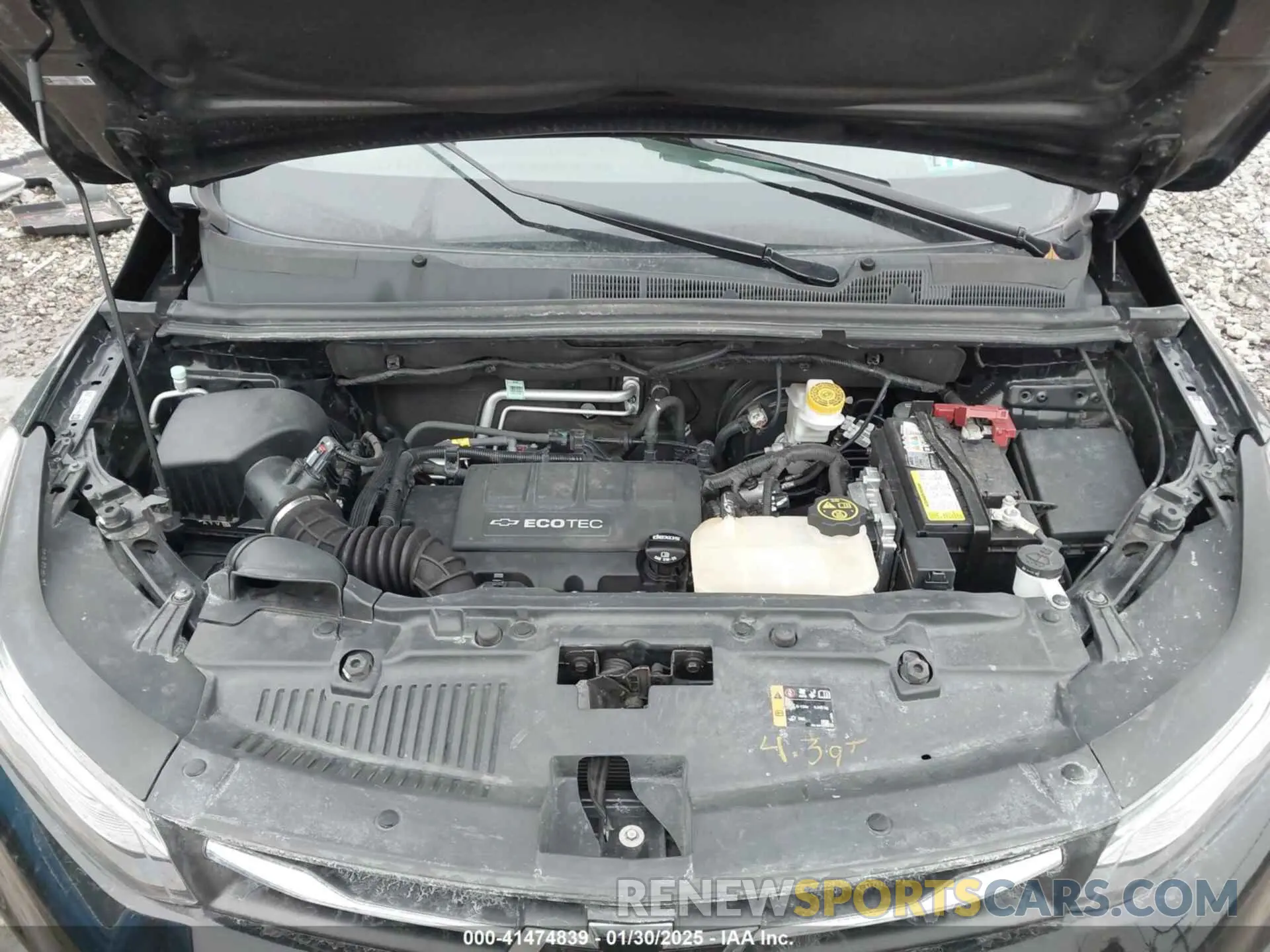 10 Фотография поврежденного автомобиля 3GNCJPSB3LL334300 CHEVROLET TRAX 2020