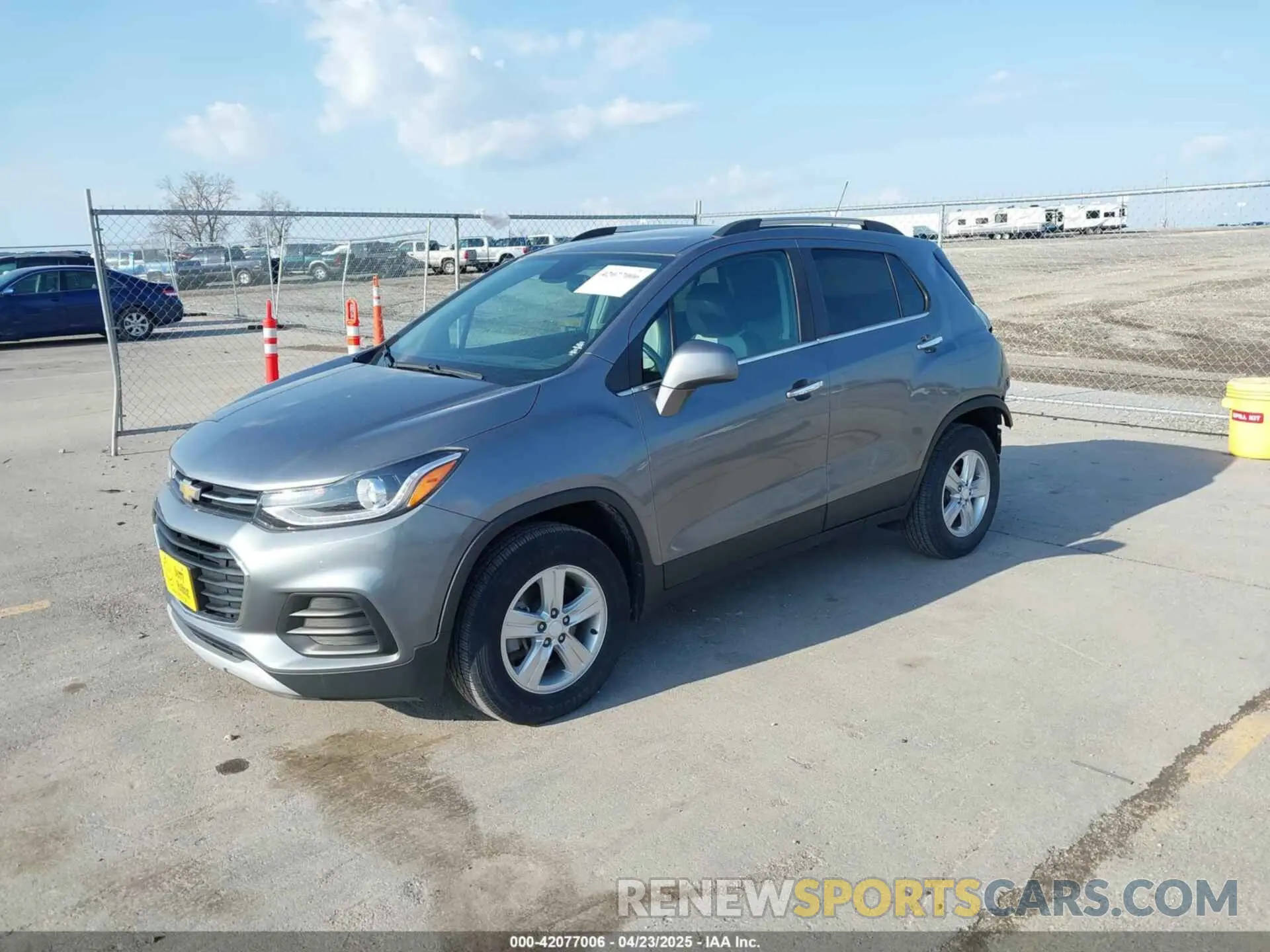 2 Photograph of a damaged car 3GNCJPSB7LL150297 CHEVROLET TRAX 2020