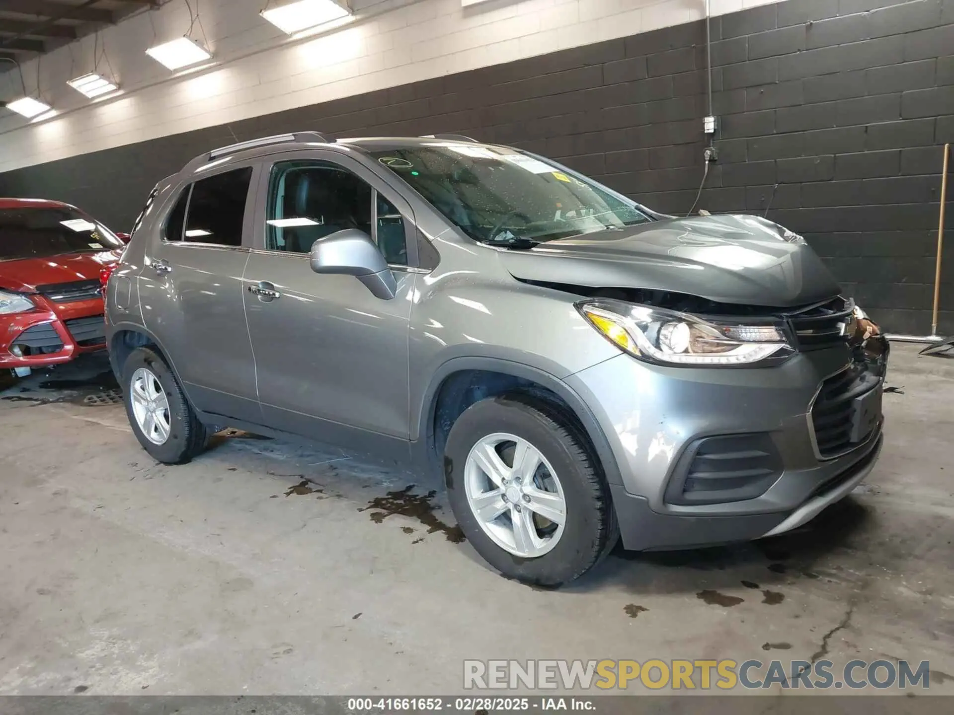 1 Photograph of a damaged car 3GNCJPSB7LL189181 CHEVROLET TRAX 2020