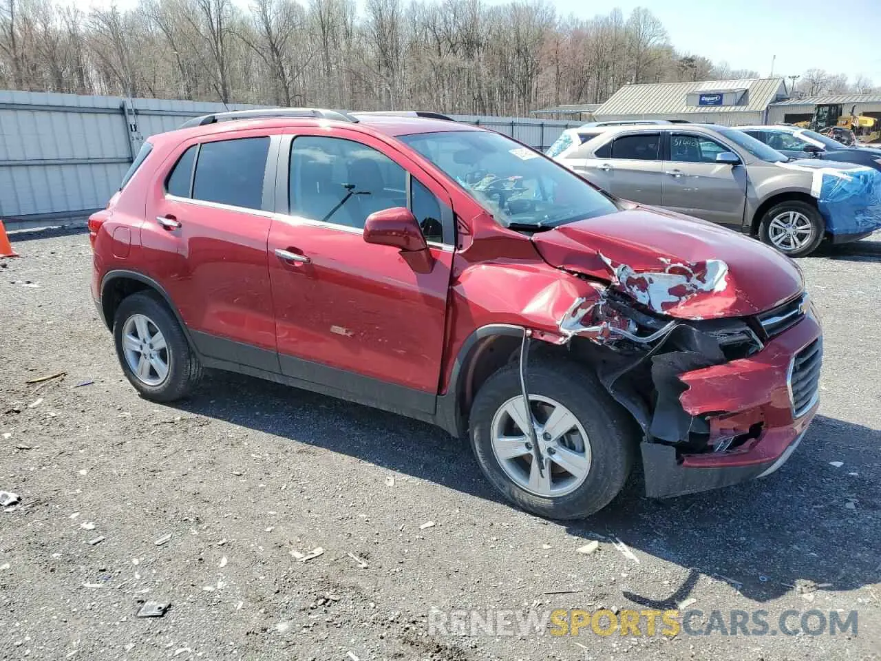 4 Photograph of a damaged car 3GNCJPSB7LL254174 CHEVROLET TRAX 2020