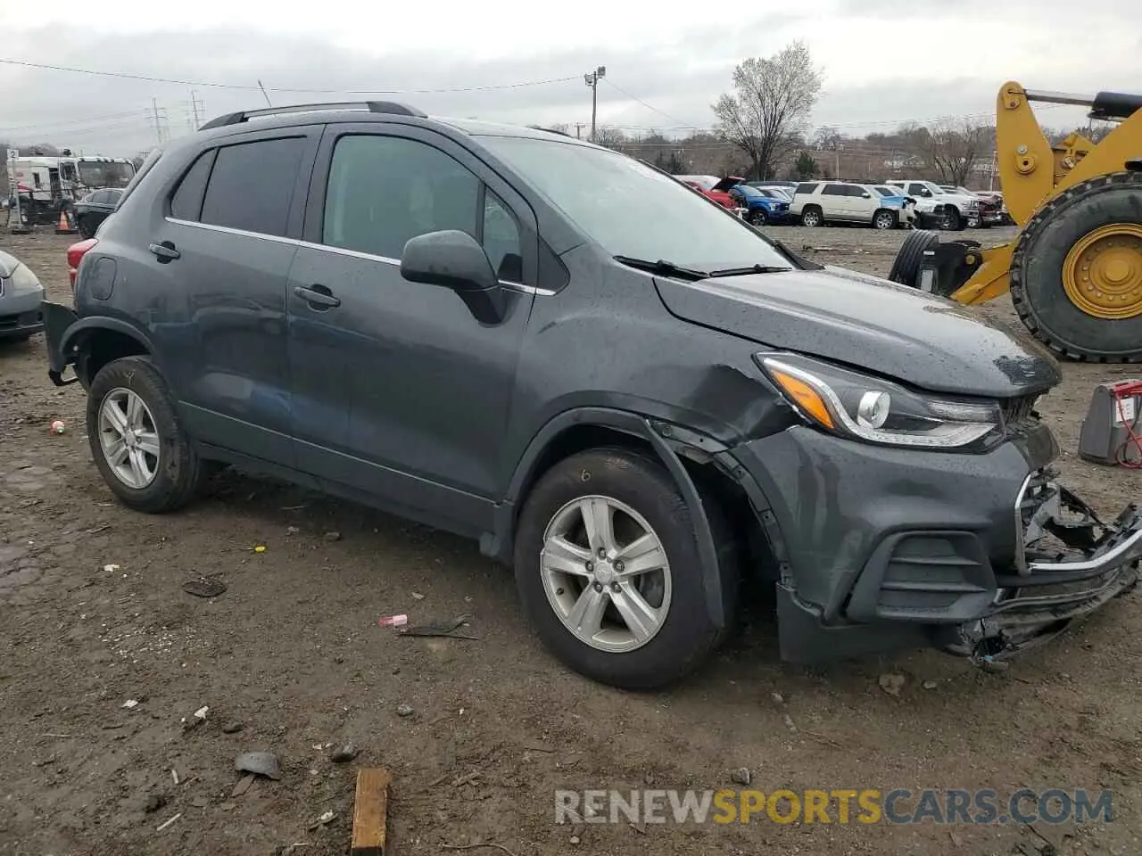4 Photograph of a damaged car 3GNCJPSBXLL182158 CHEVROLET TRAX 2020