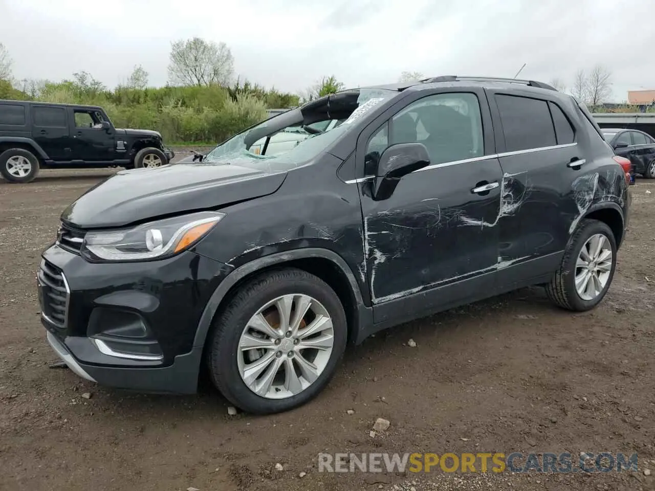1 Фотография поврежденного автомобиля 3GNCJRSB1LL224602 CHEVROLET TRAX 2020